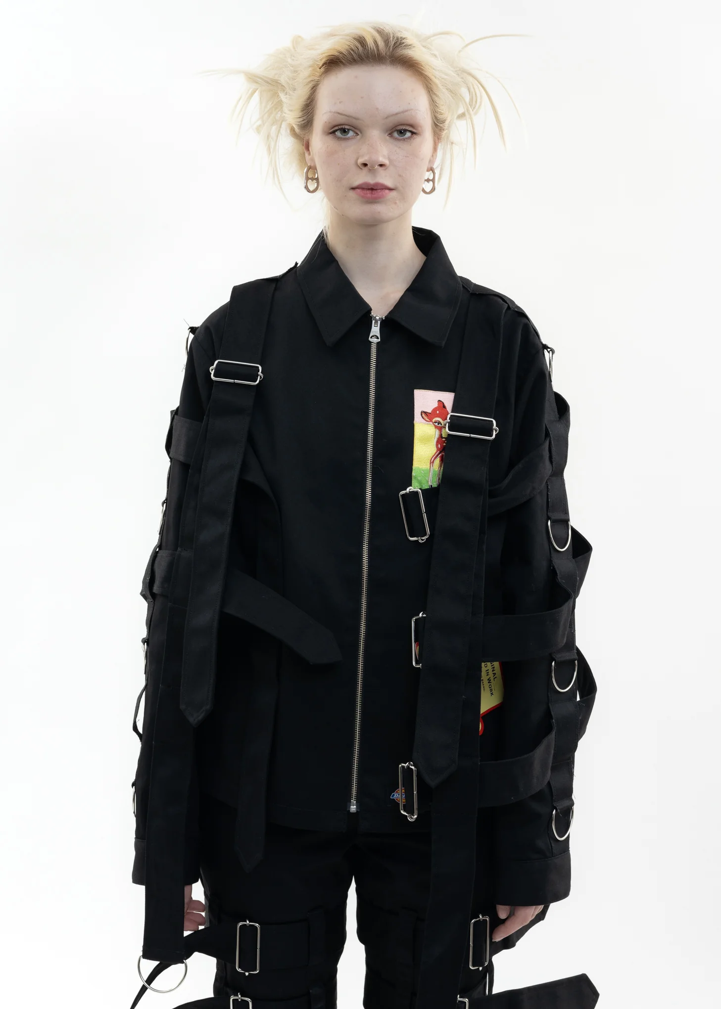 Black KIDILL × Dickies Chaos Bondage Jacket - Image 3