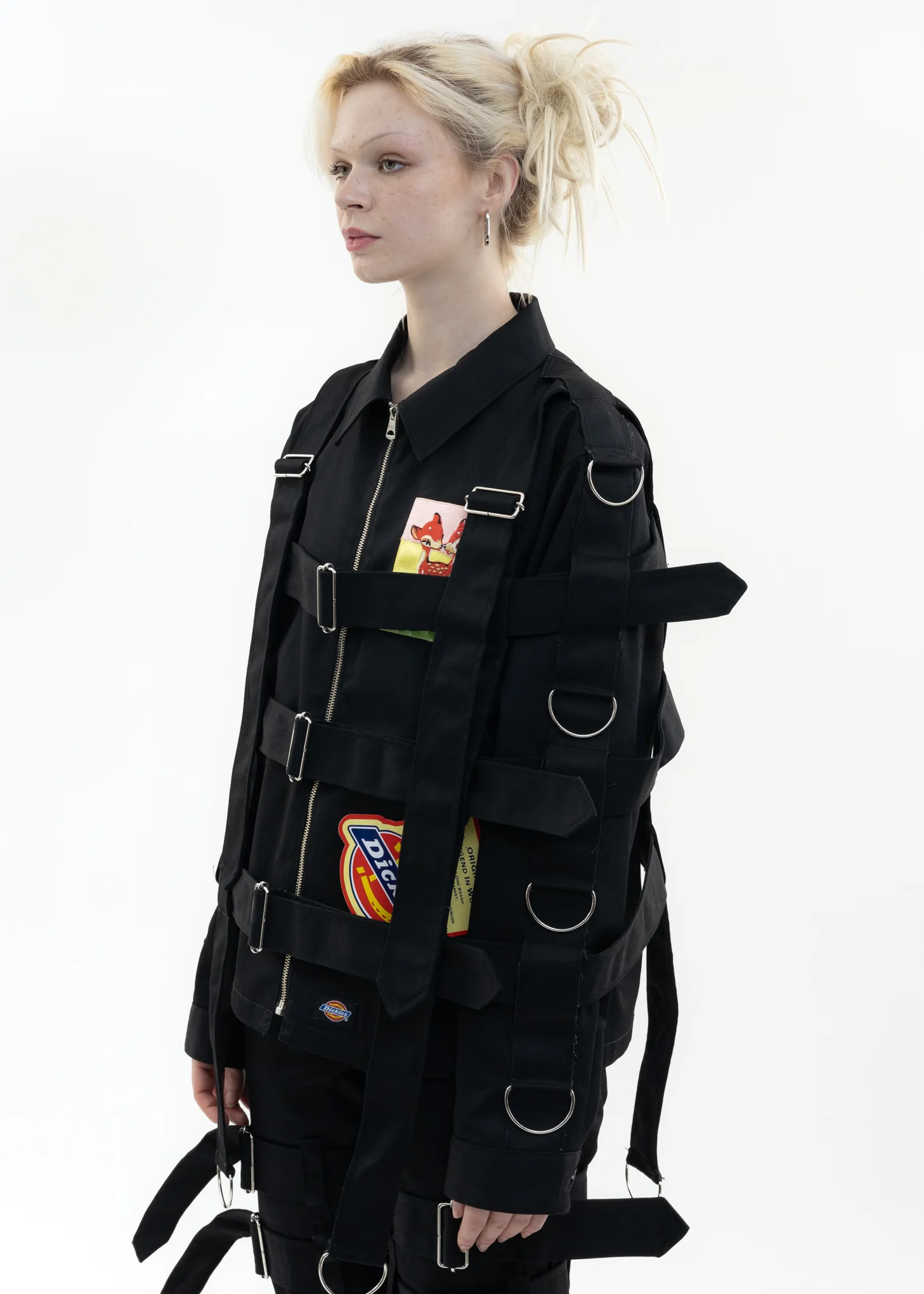 Black KIDILL × Dickies Chaos Bondage Jacket - Image 4