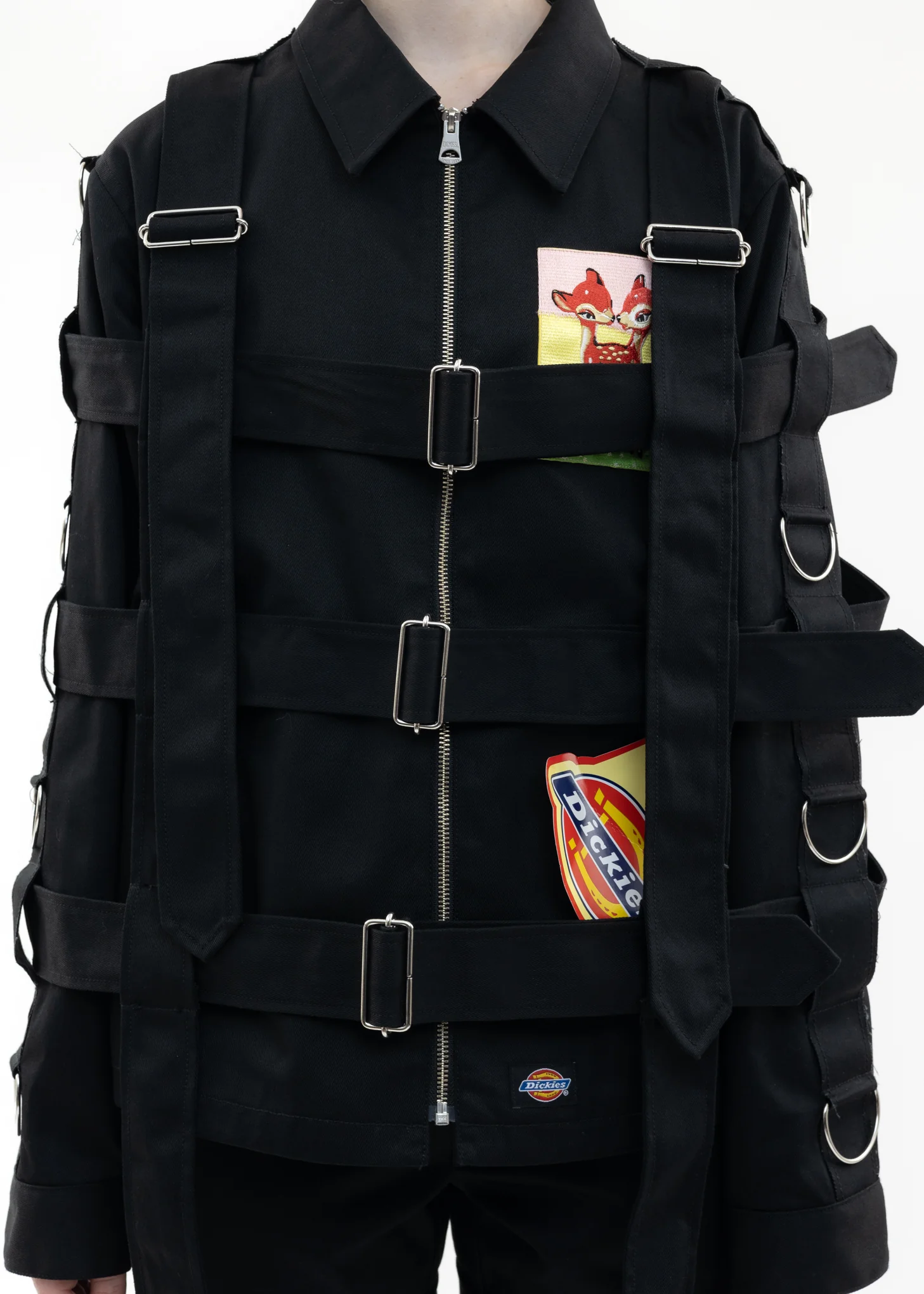 Black KIDILL × Dickies Chaos Bondage Jacket - Image 8