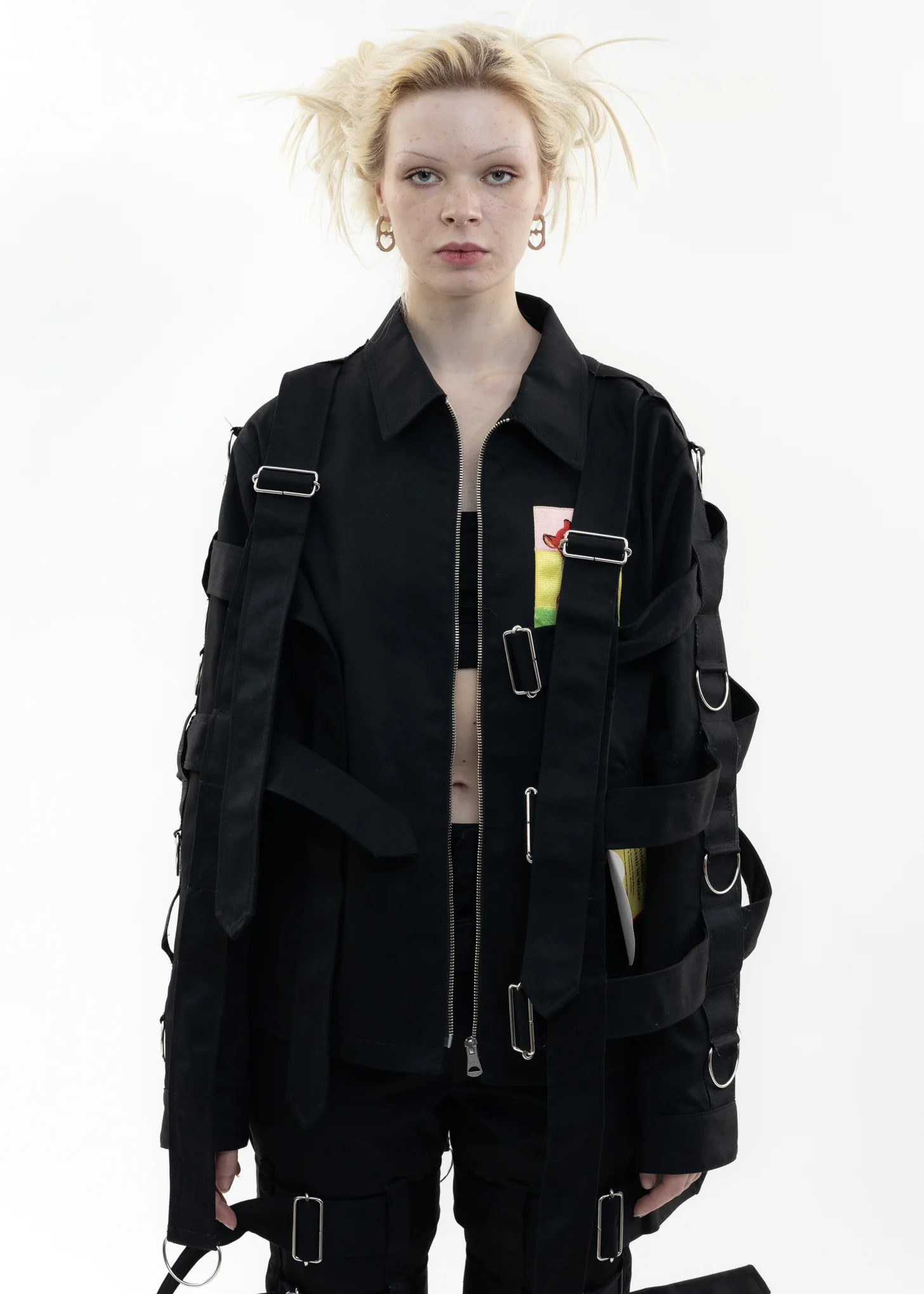 Black KIDILL × Dickies Chaos Bondage Jacket - Image 9
