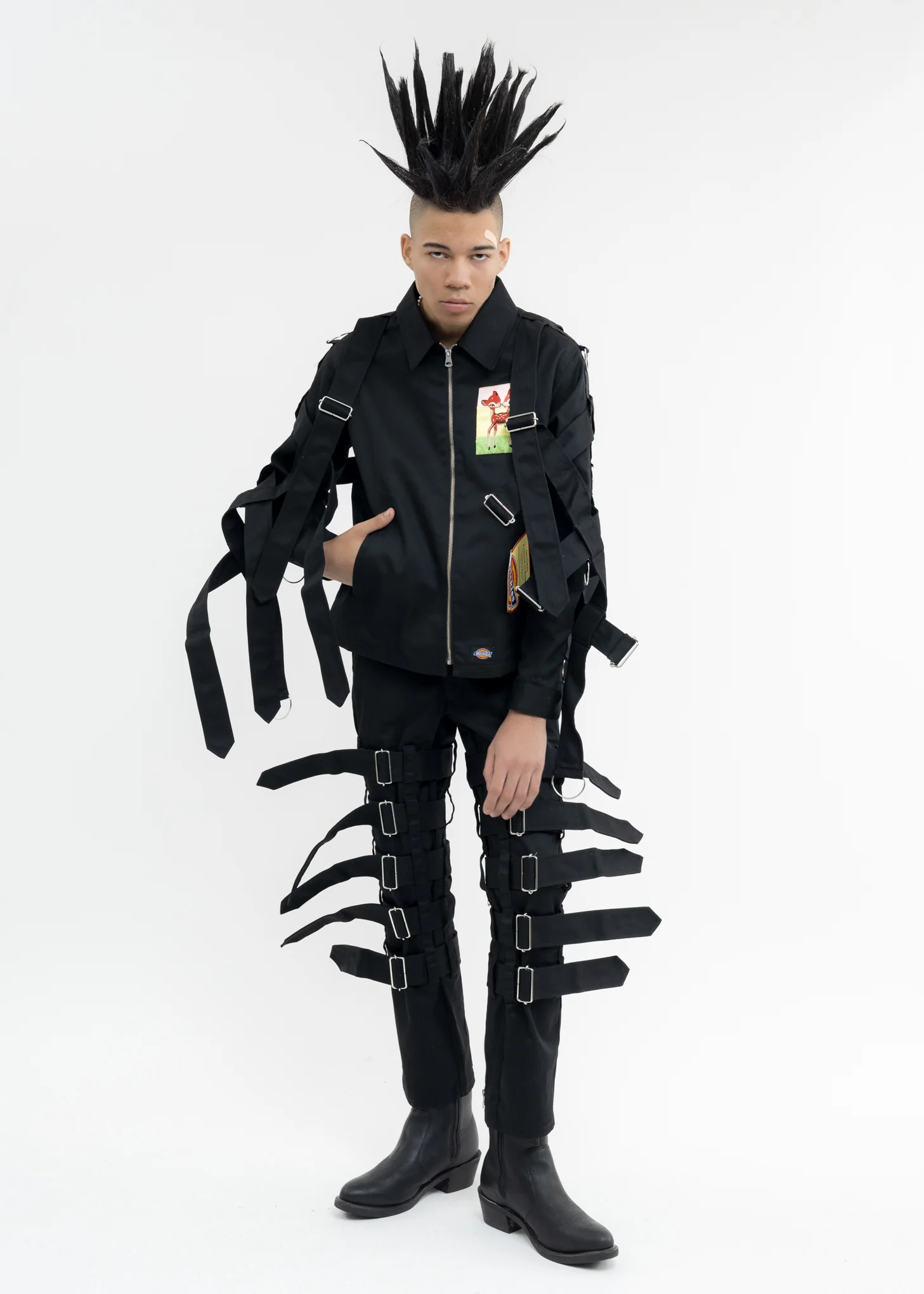 Black KIDILL × Dickies Chaos Bondage Jacket - Image 8