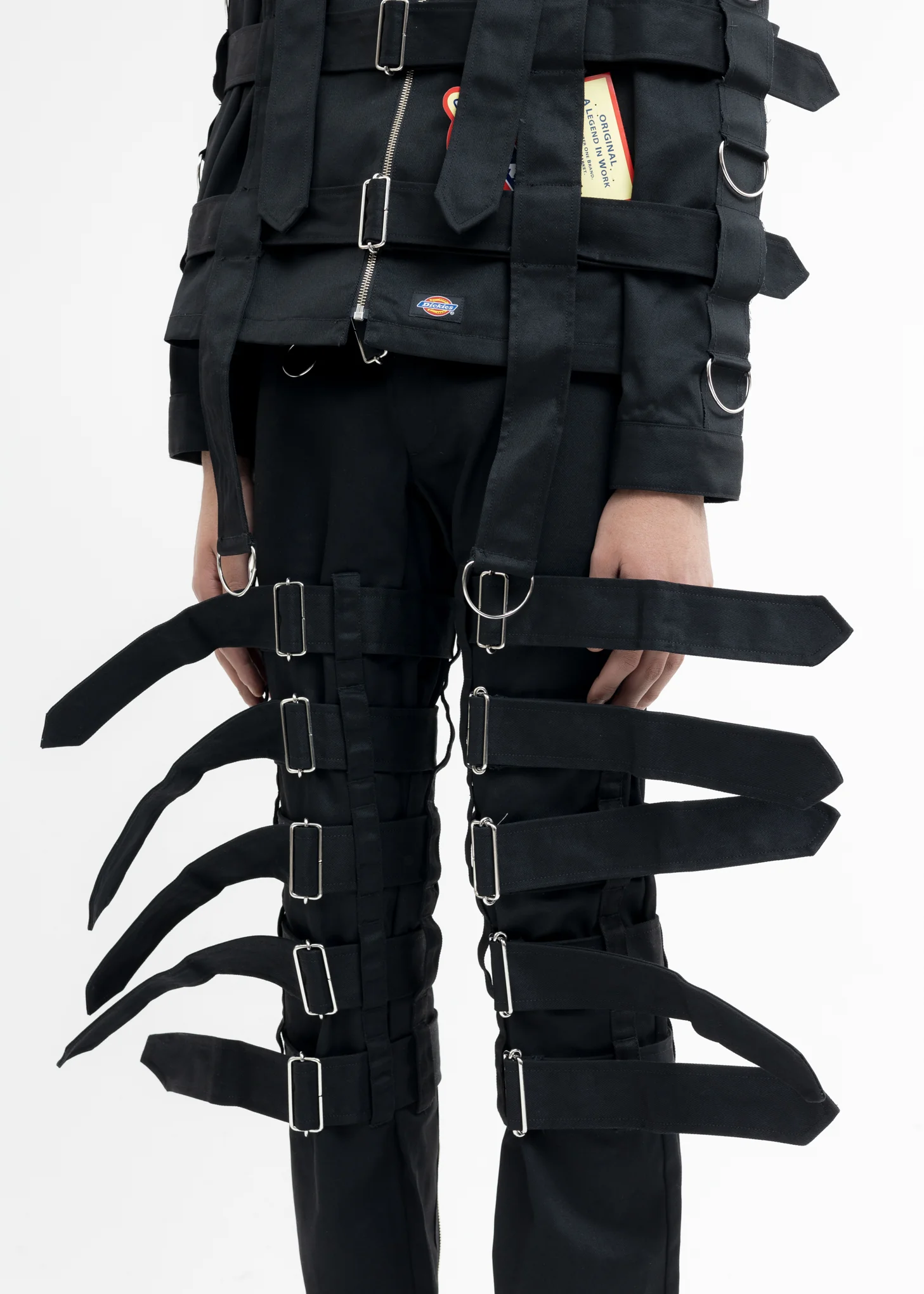 Black KIDILL × Dickies Chaos Bondage Pants - Image 2