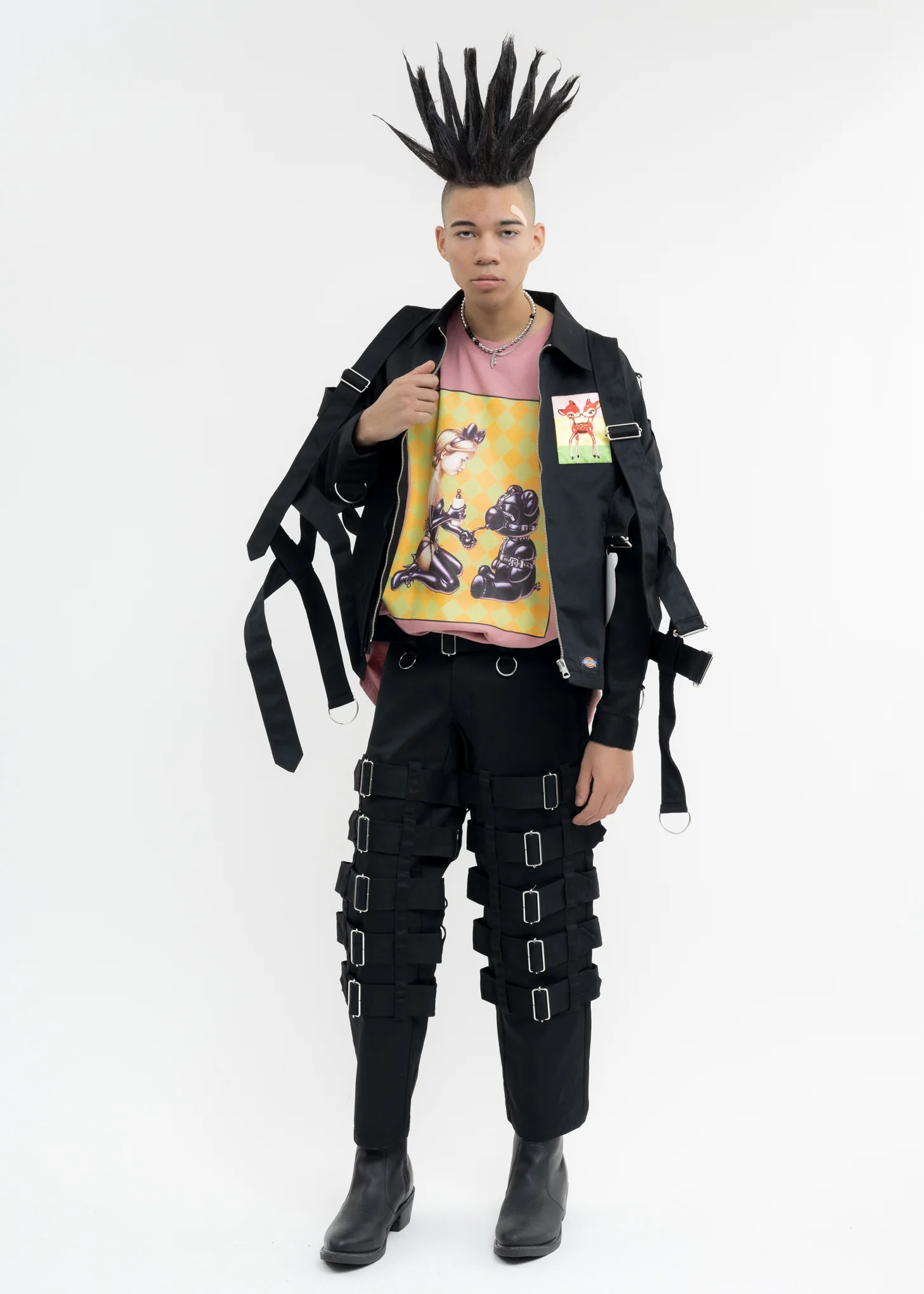 Black KIDILL × Dickies Chaos Bondage Pants - Image 8