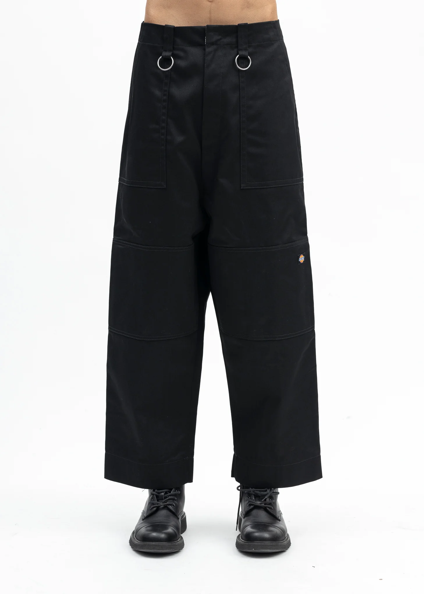 BLACK KIDILL × DICKIES LOOSE FIT BONDAGE PANTS