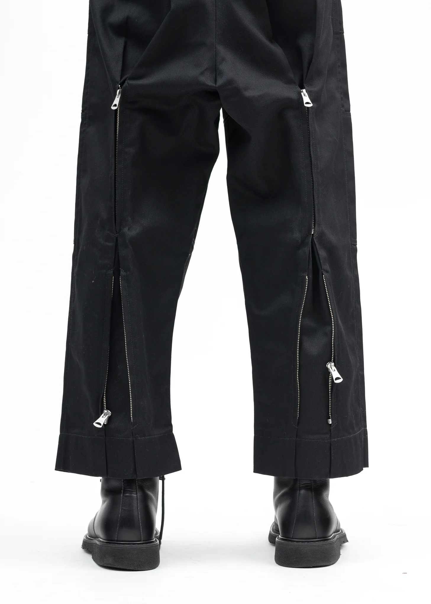 BLACK KIDILL × DICKIES LOOSE FIT BONDAGE PANTS - Image 3