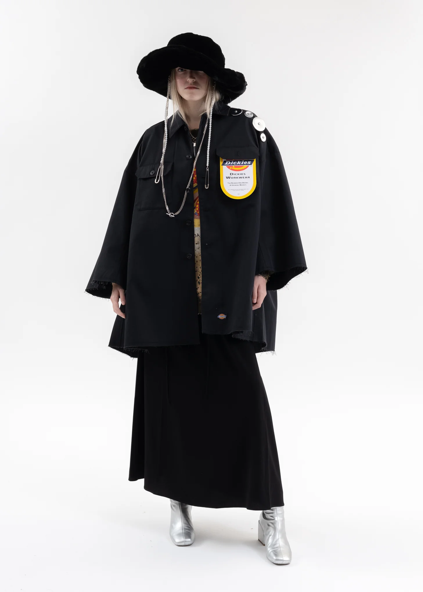 Black KIDILL × Dickies Military Shirt - Image 6
