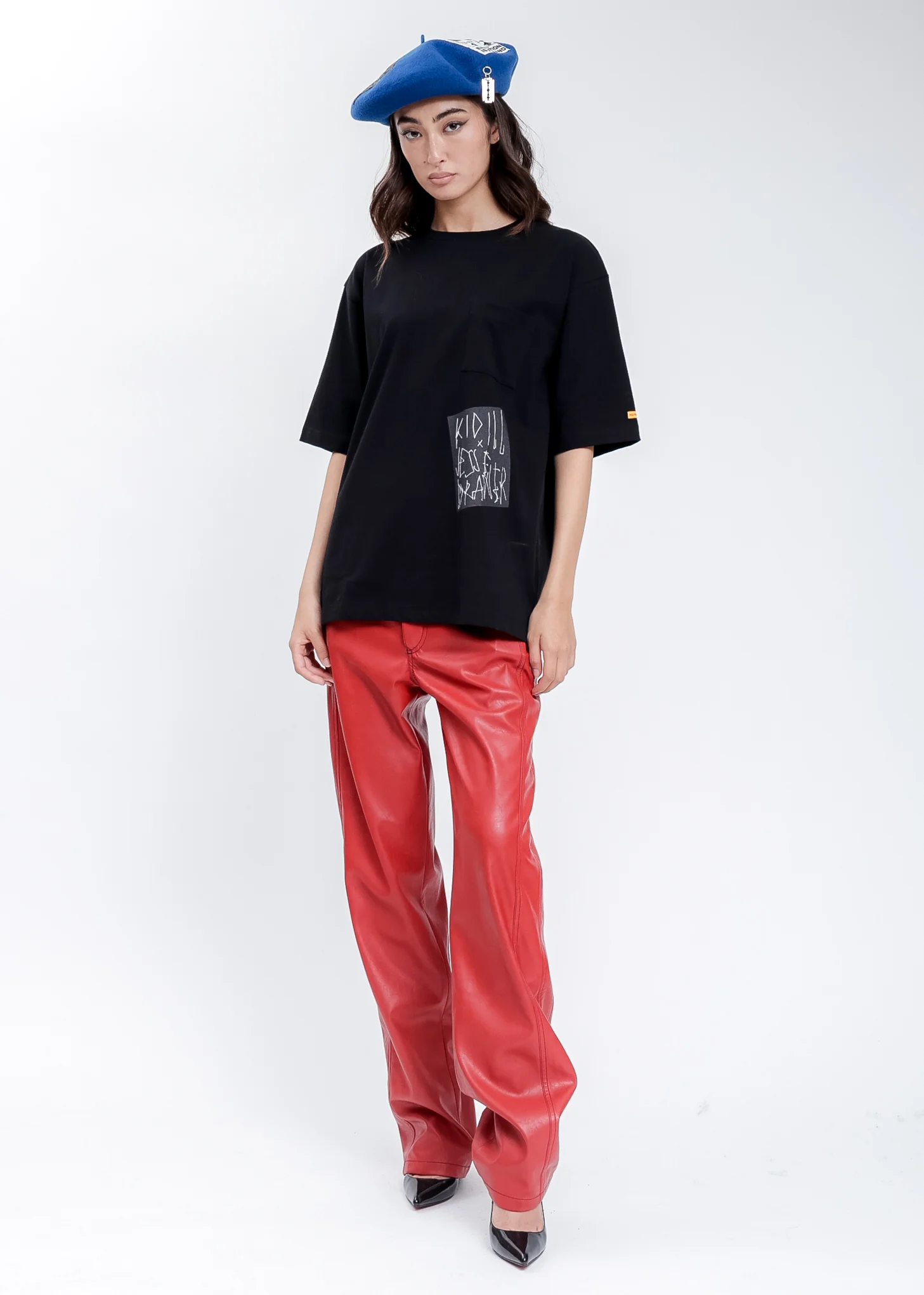Black KIDILL × EDWIN A Mess T-Shirt - Image 5