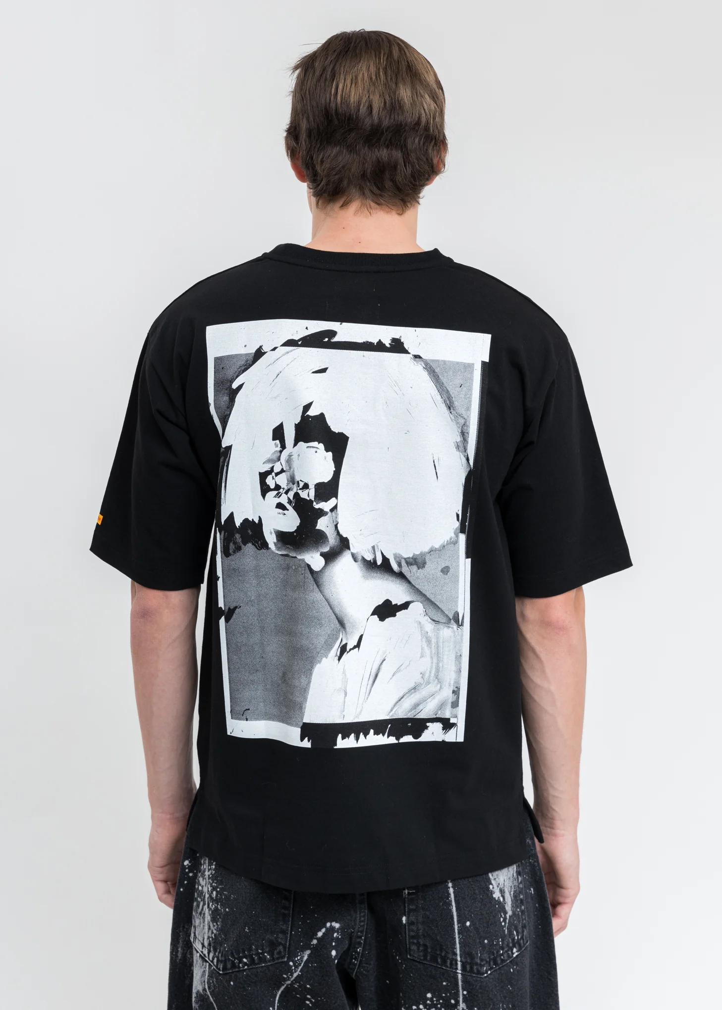 Black KIDILL × EDWIN A Mess T-Shirt - Image 2
