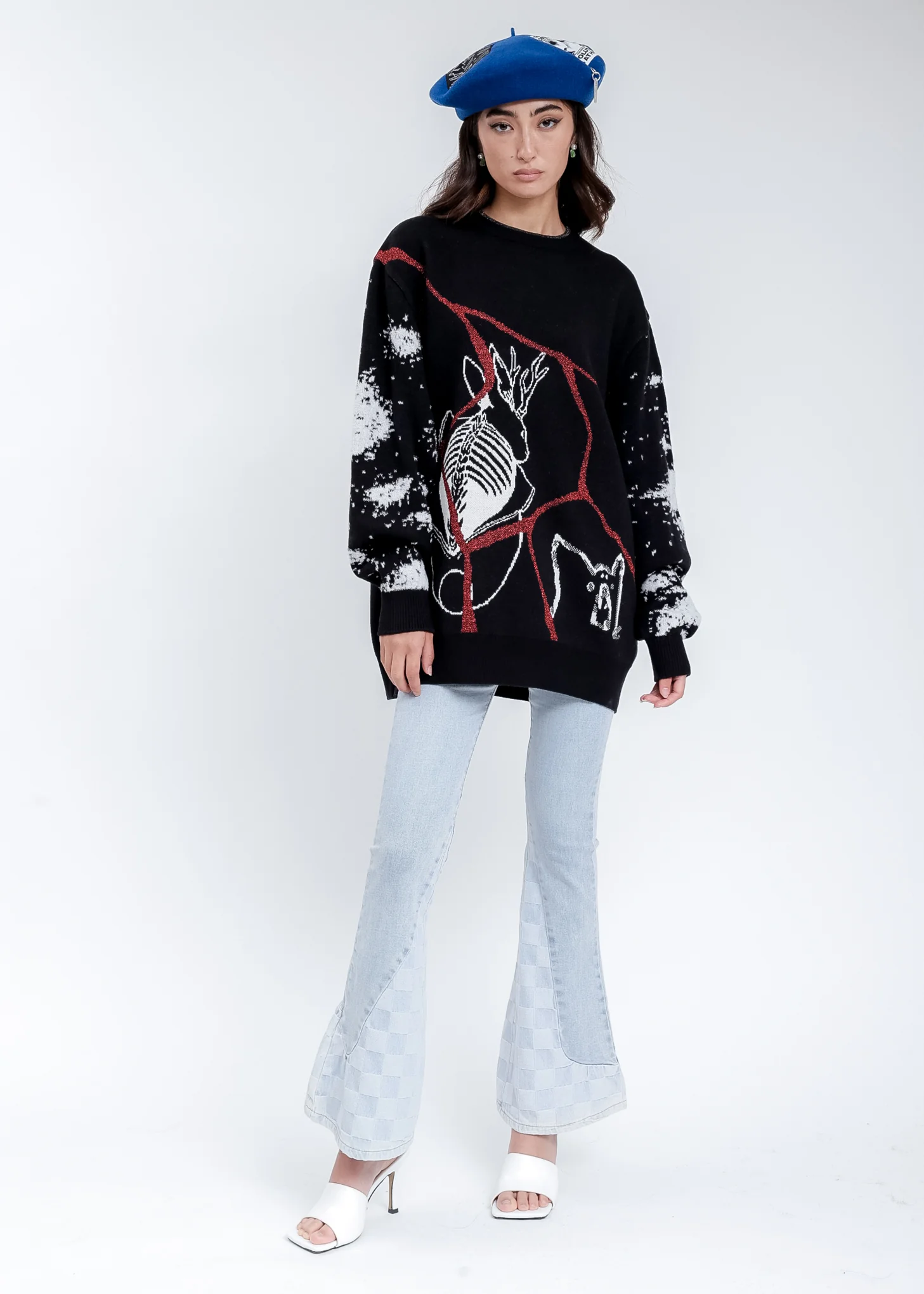 Black KIDILL × RURUMU: Knit Pullover Sweater - Image 5