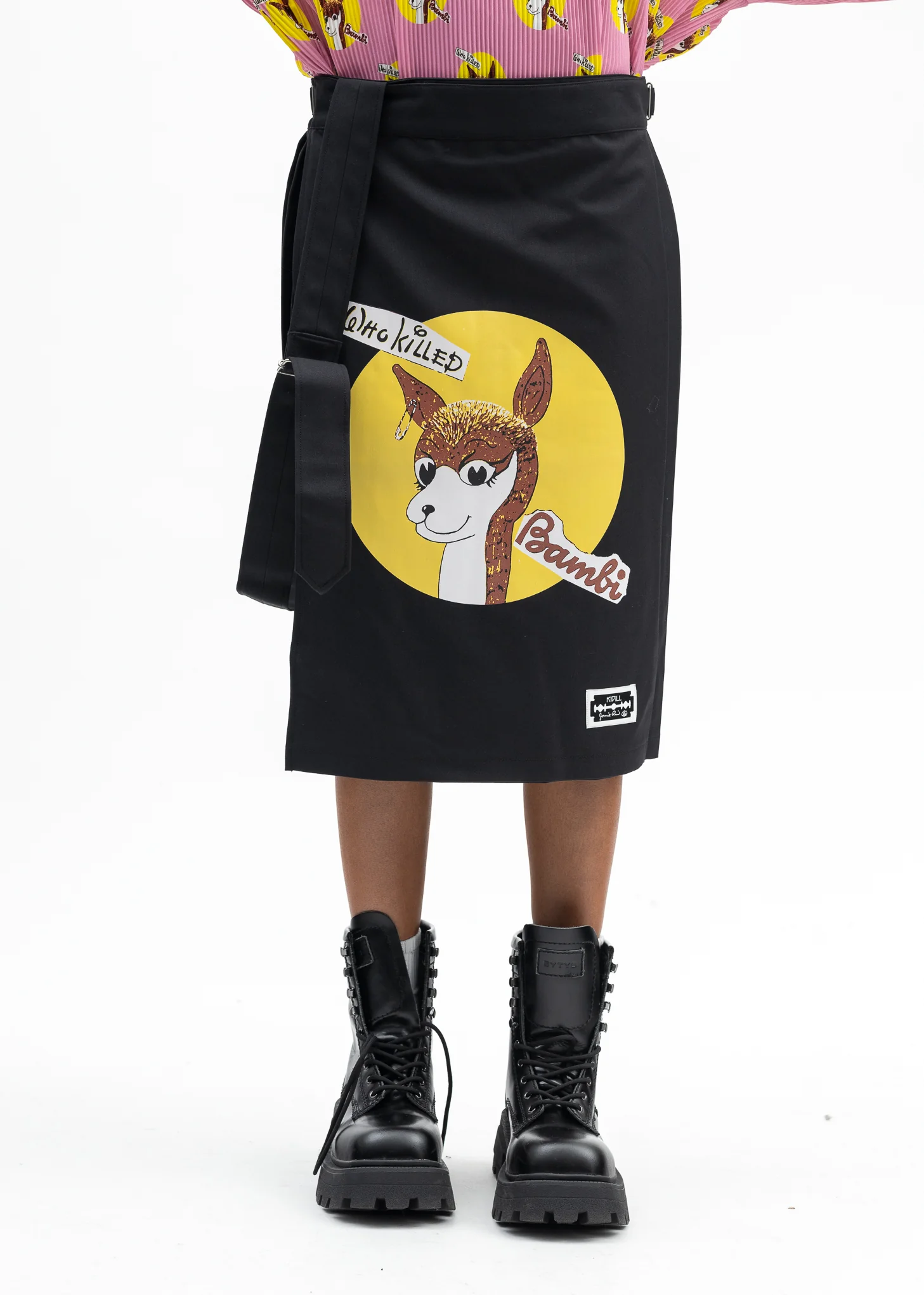 BLACK KILT SKIRT WHO KILLED BAMBI - Image 8