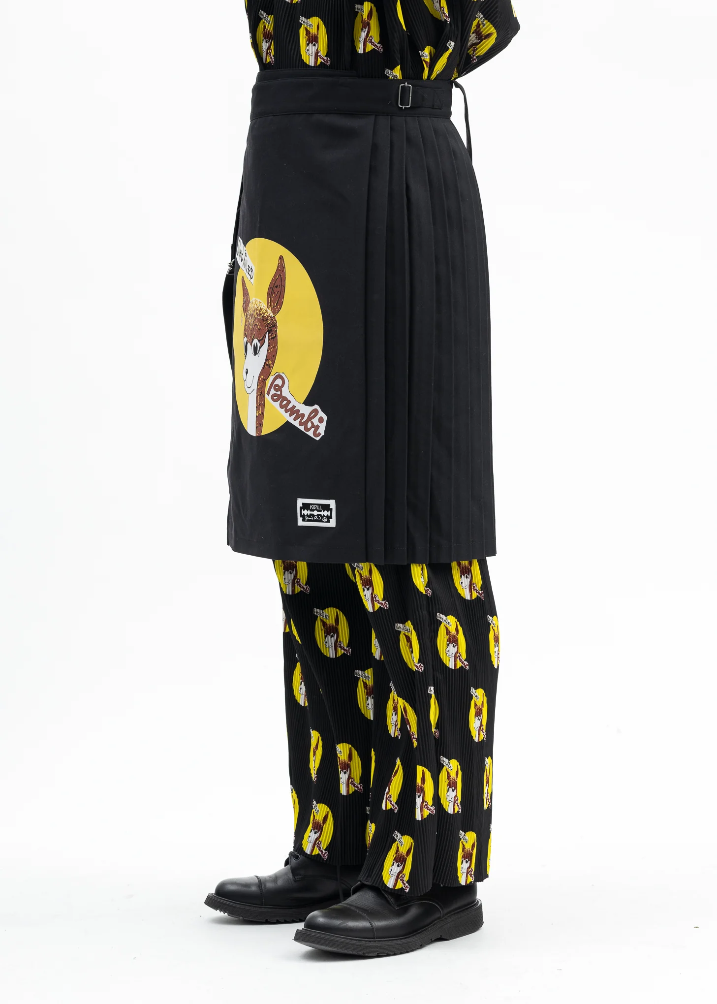 BLACK KILT SKIRT WHO KILLED BAMBI - Image 7