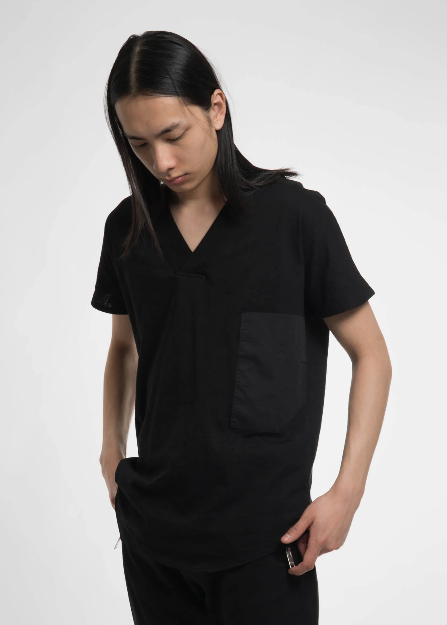 Black Kimono T-Shirt