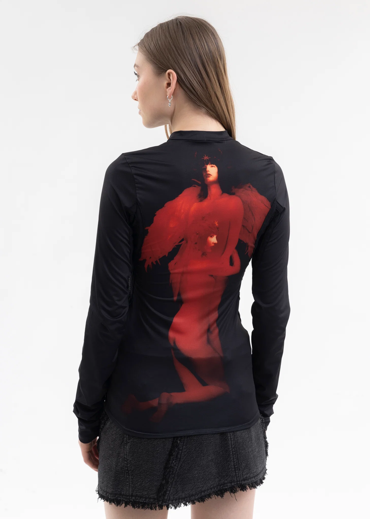 BLACK KISS TECHNICAL LONG SLEEVE T-SHIRT - Image 2