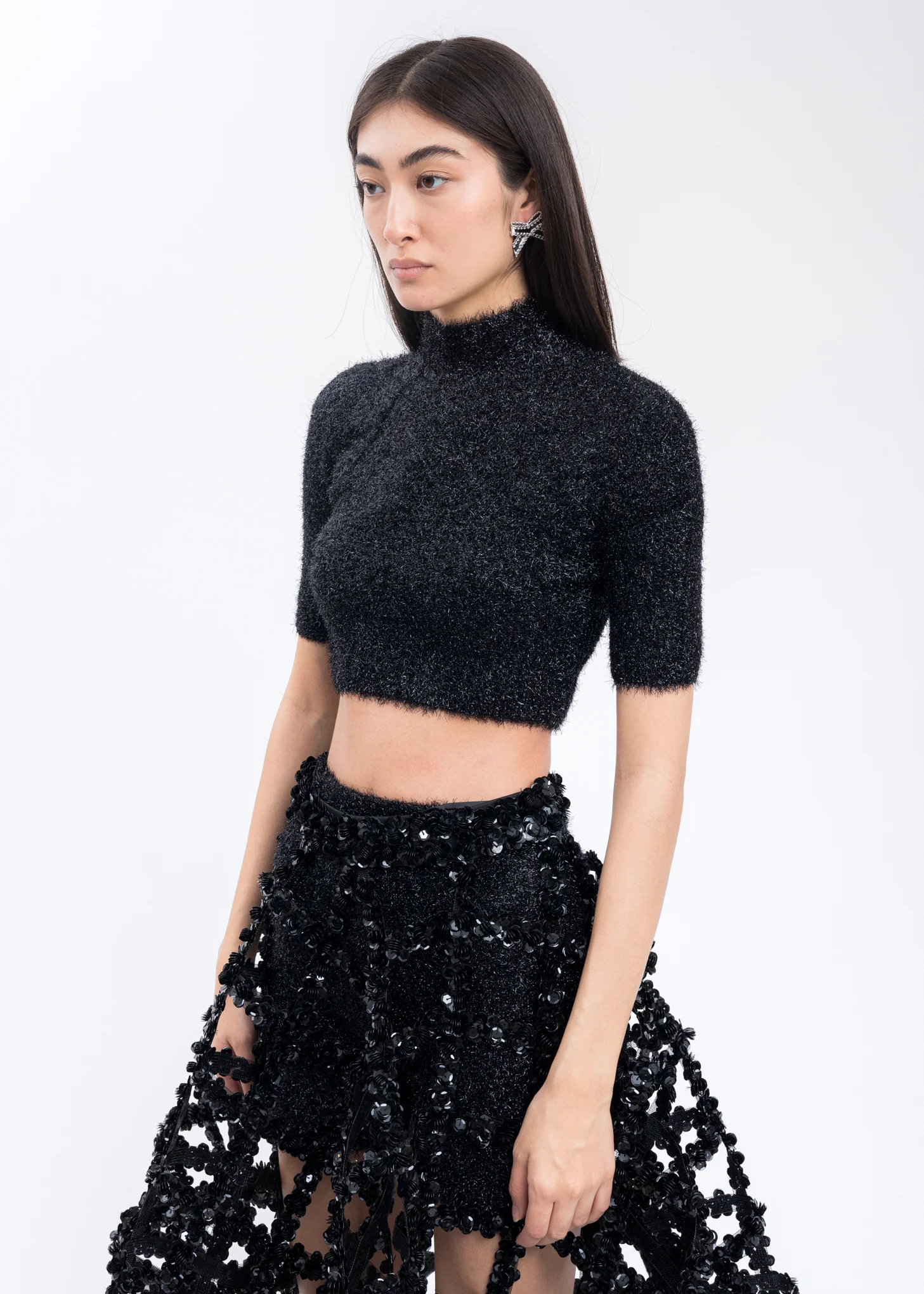 Black Knit Top - Image 3