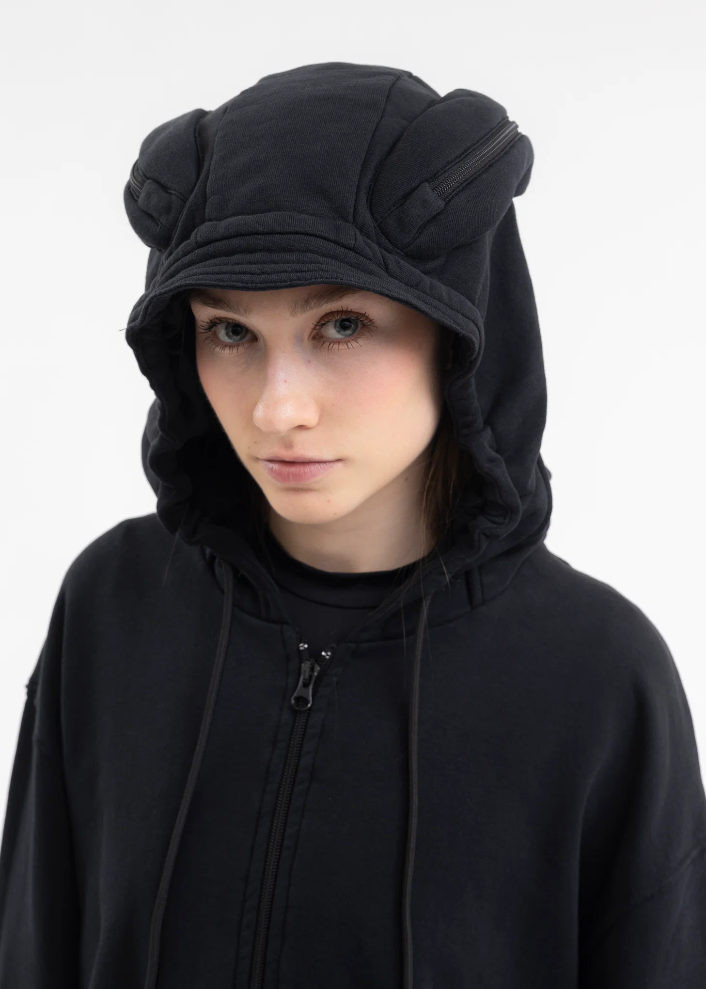 BLACK KSK HELMET HOODIE - Image 5