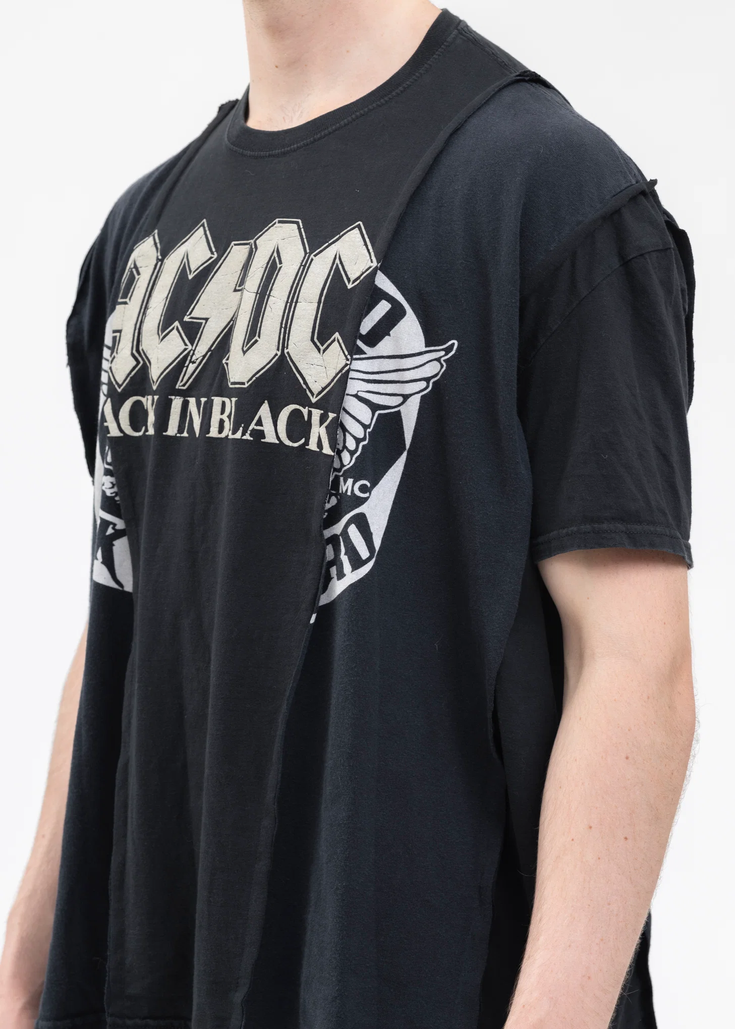 Black Layered Band Tee - Style 2 - Image 4
