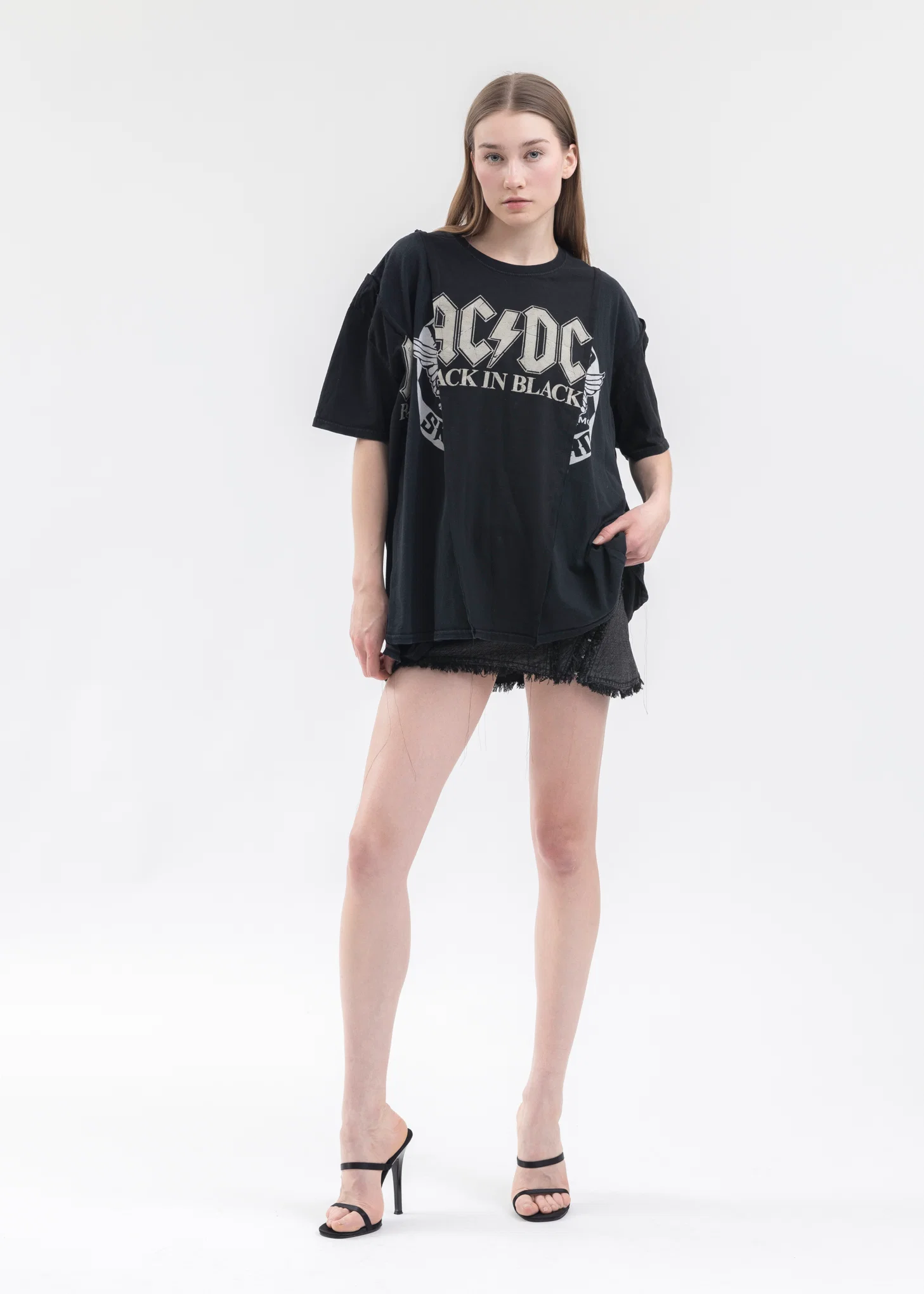 Black Layered Band Tee - Style 2 - Image 5