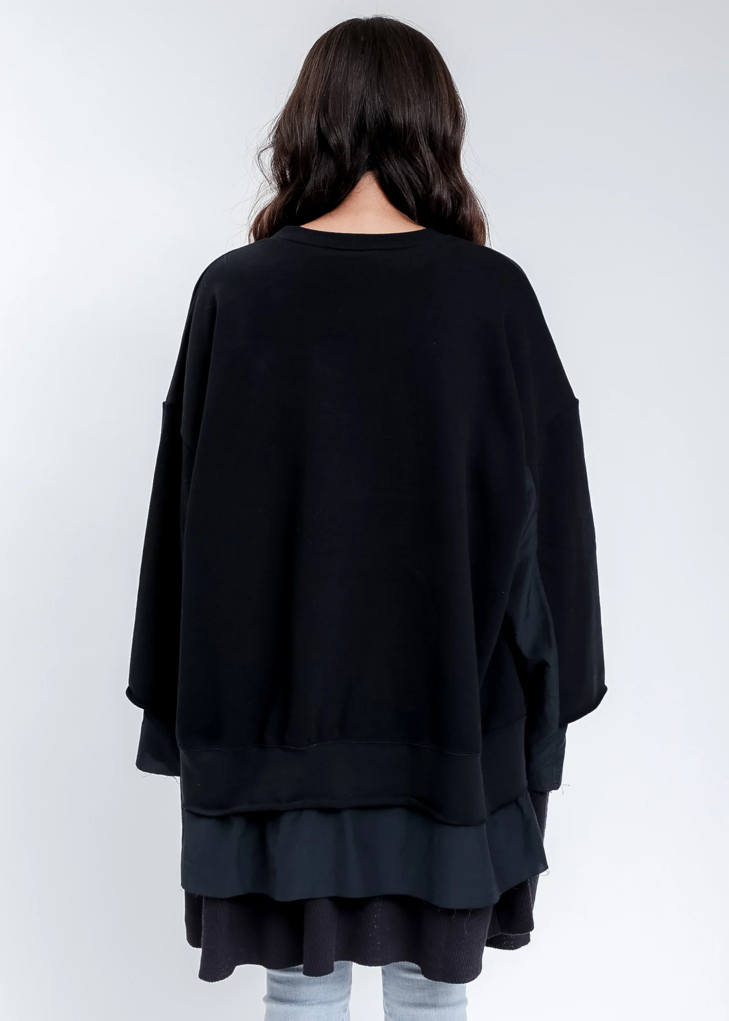 Black Layered Sweater - Image 3