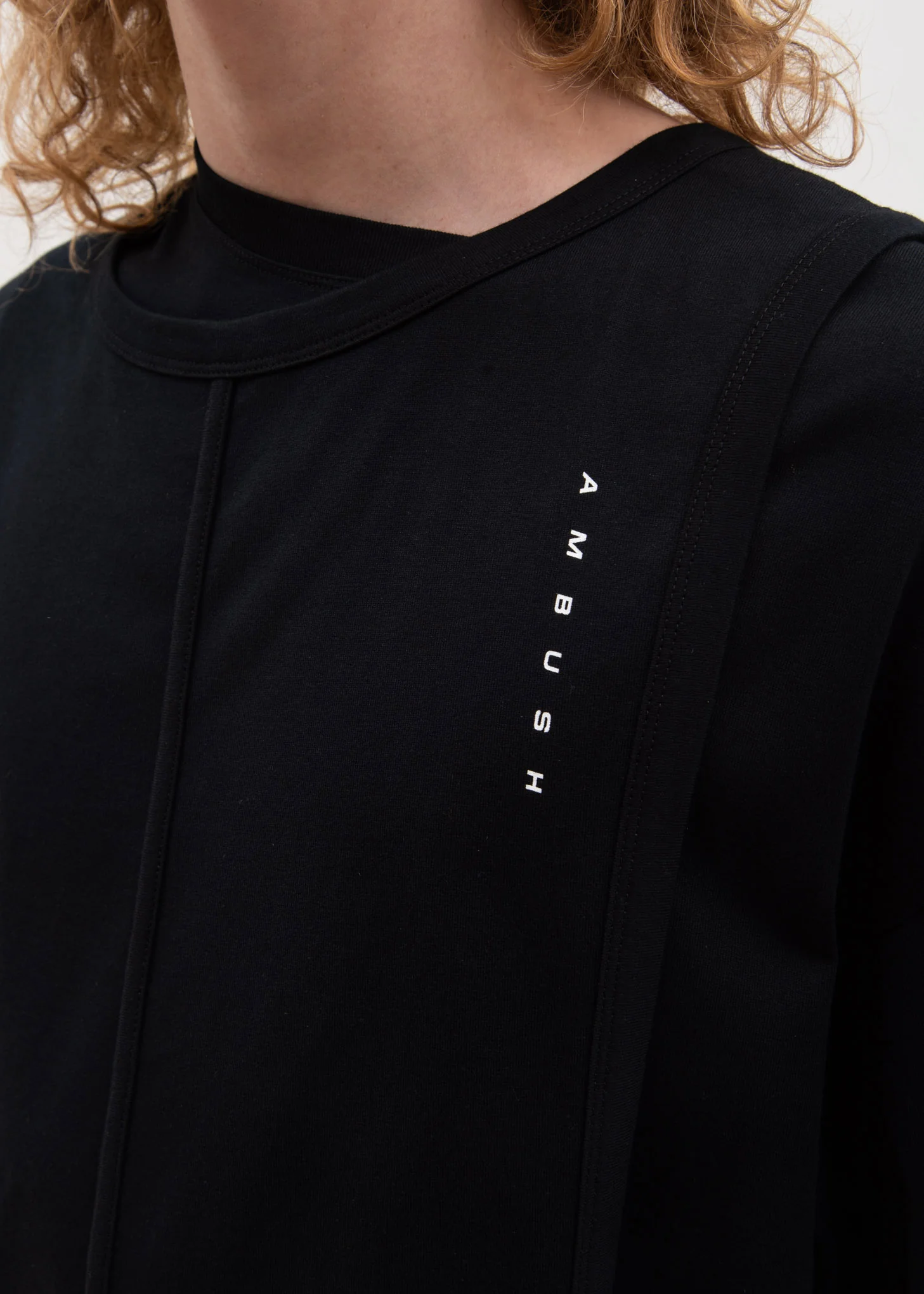 Black Layered T-Shirt - Image 2