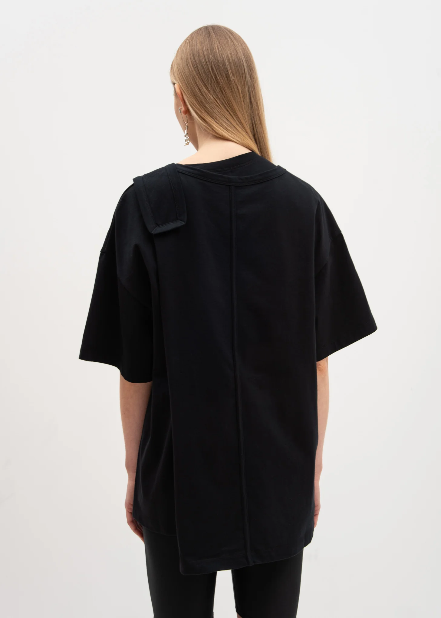 Black Layered T-Shirt - Image 3