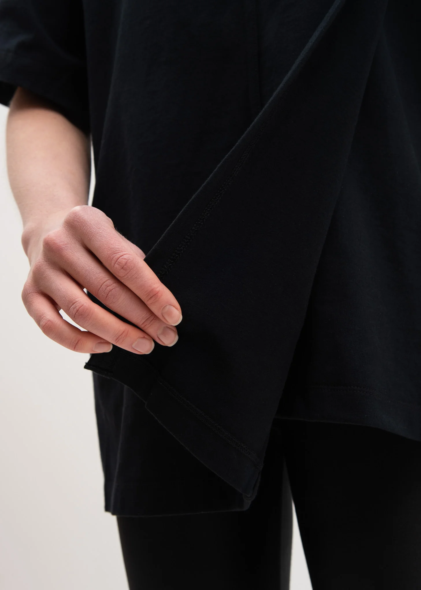 Black Layered T-Shirt - Image 4