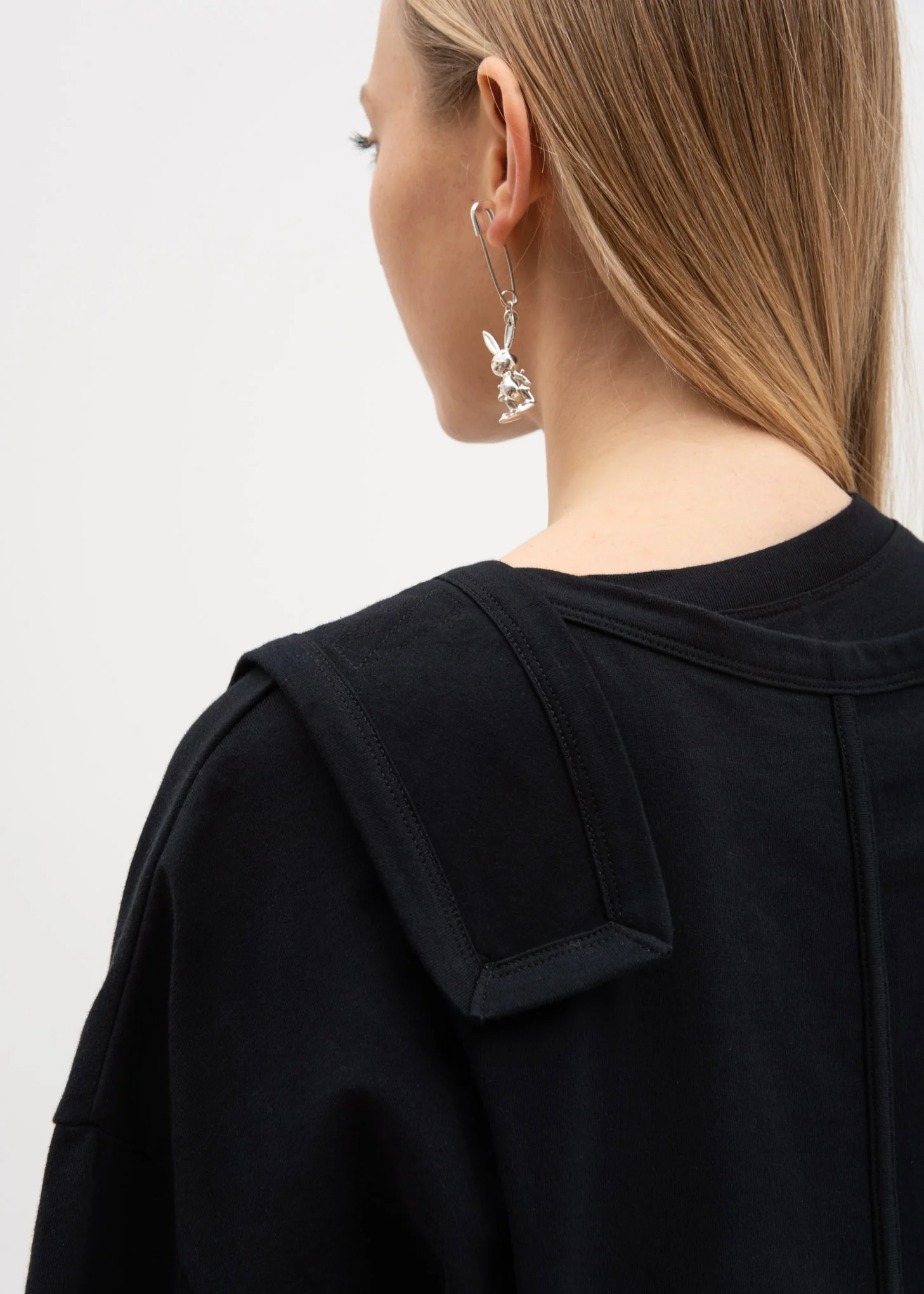 Black Layered T-Shirt - Image 5