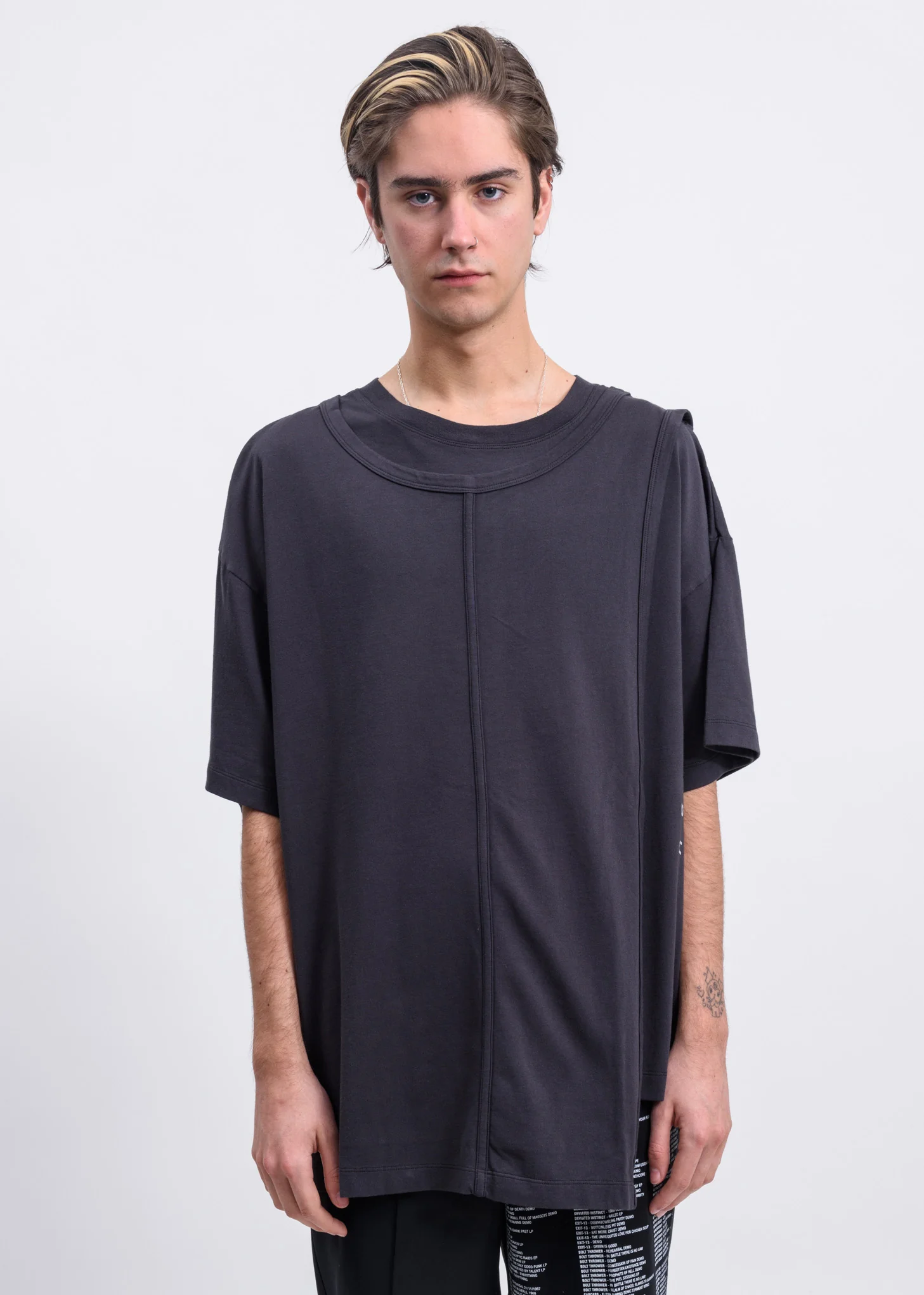 Black Layered T-Shirt