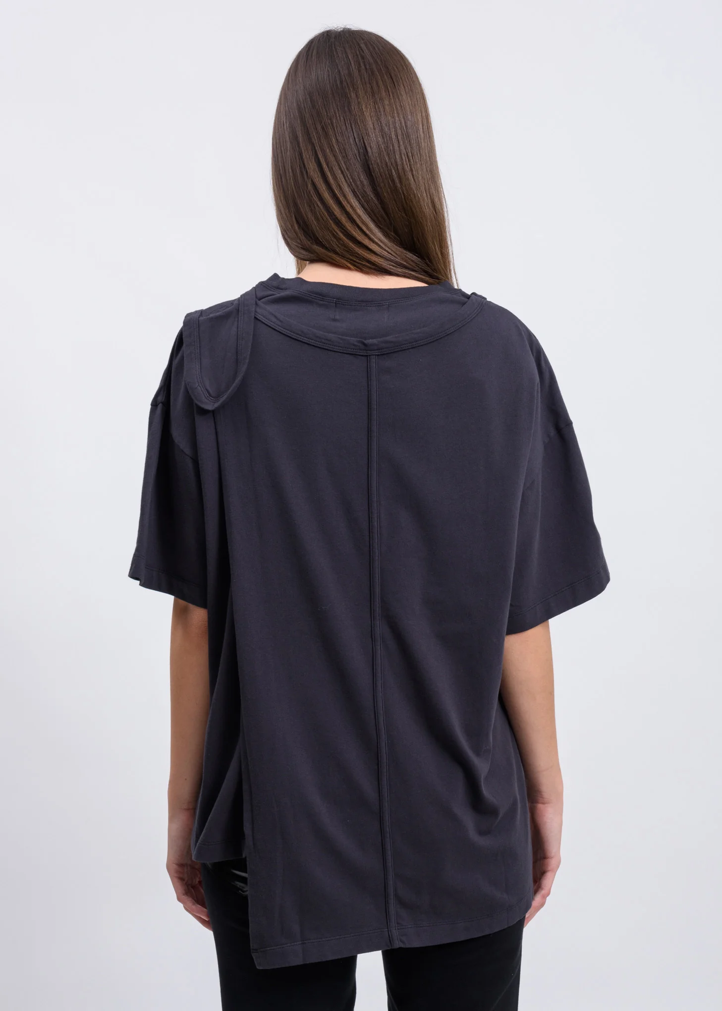 Black Layered T-Shirt - Image 4