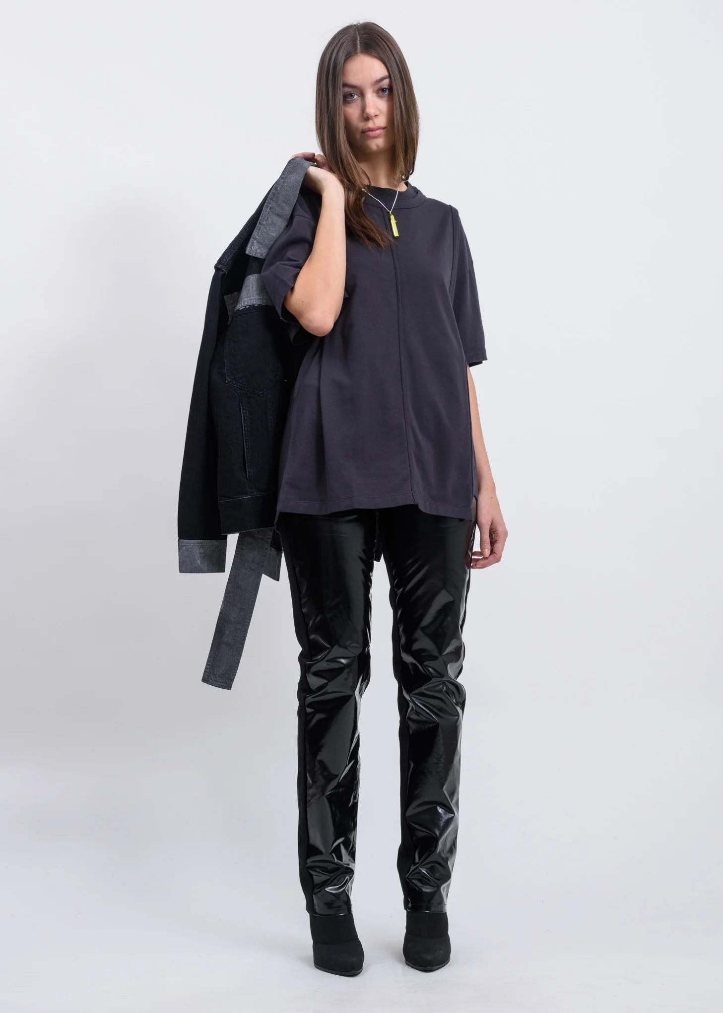 Black Layered T-Shirt - Image 5