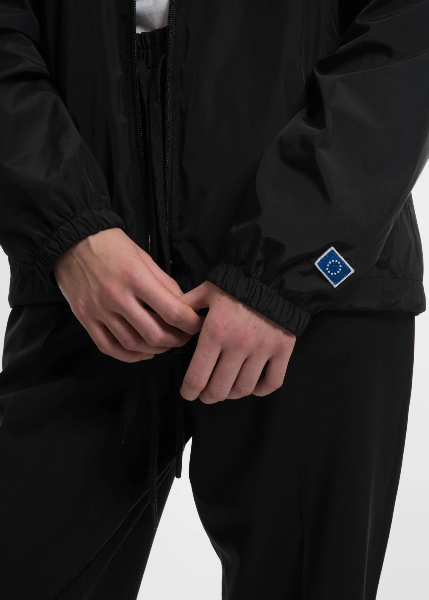 Black League Coach Jacket - Image 4