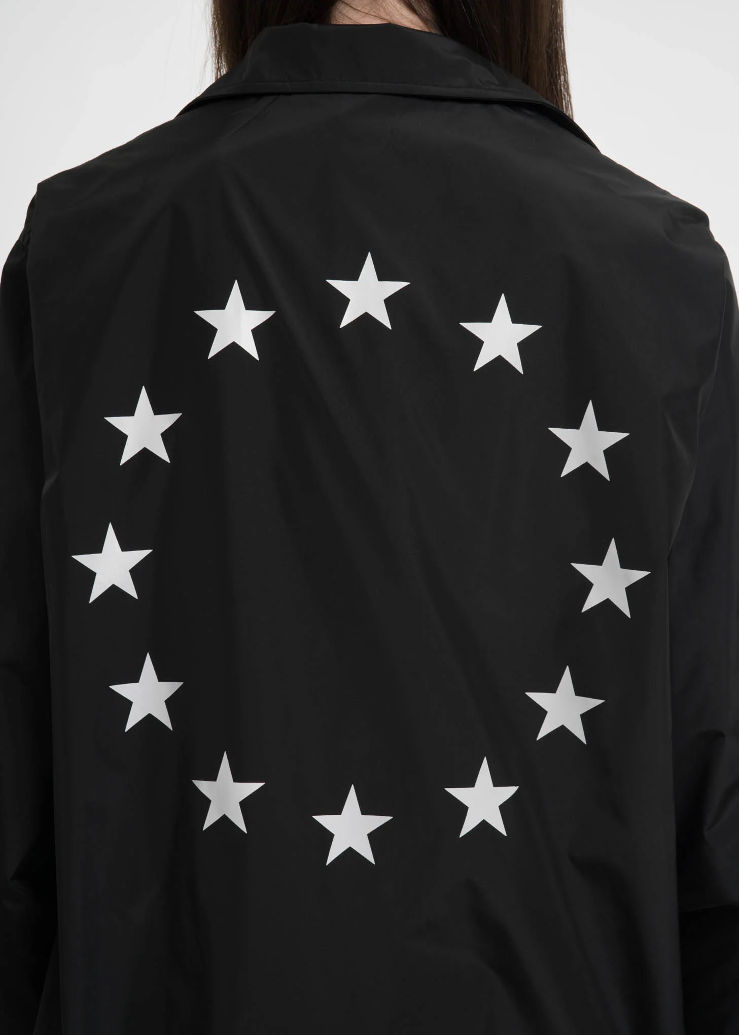 Black League Coach Jacket - Image 6