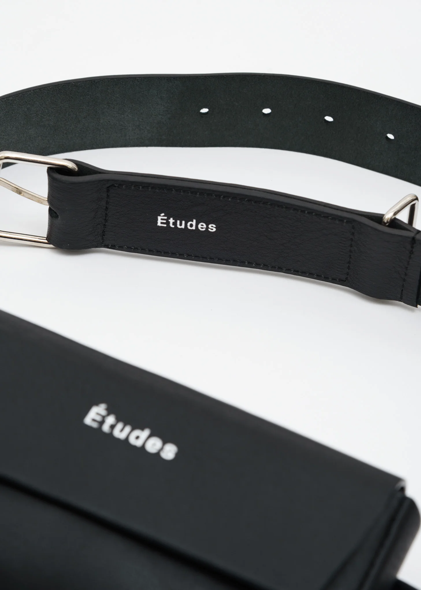 Black Leather Belt - Image 4