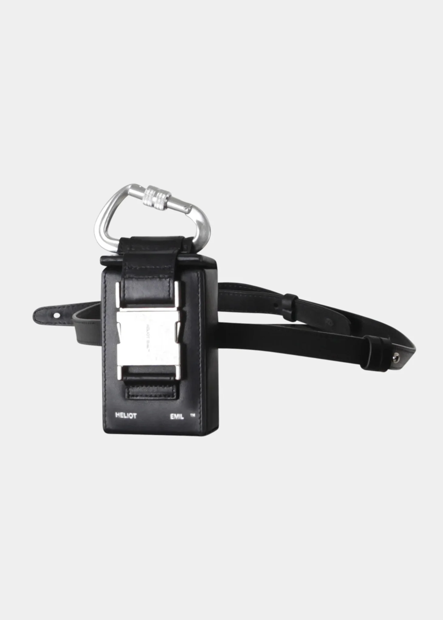Black LEATHER Belt With MINI BOX