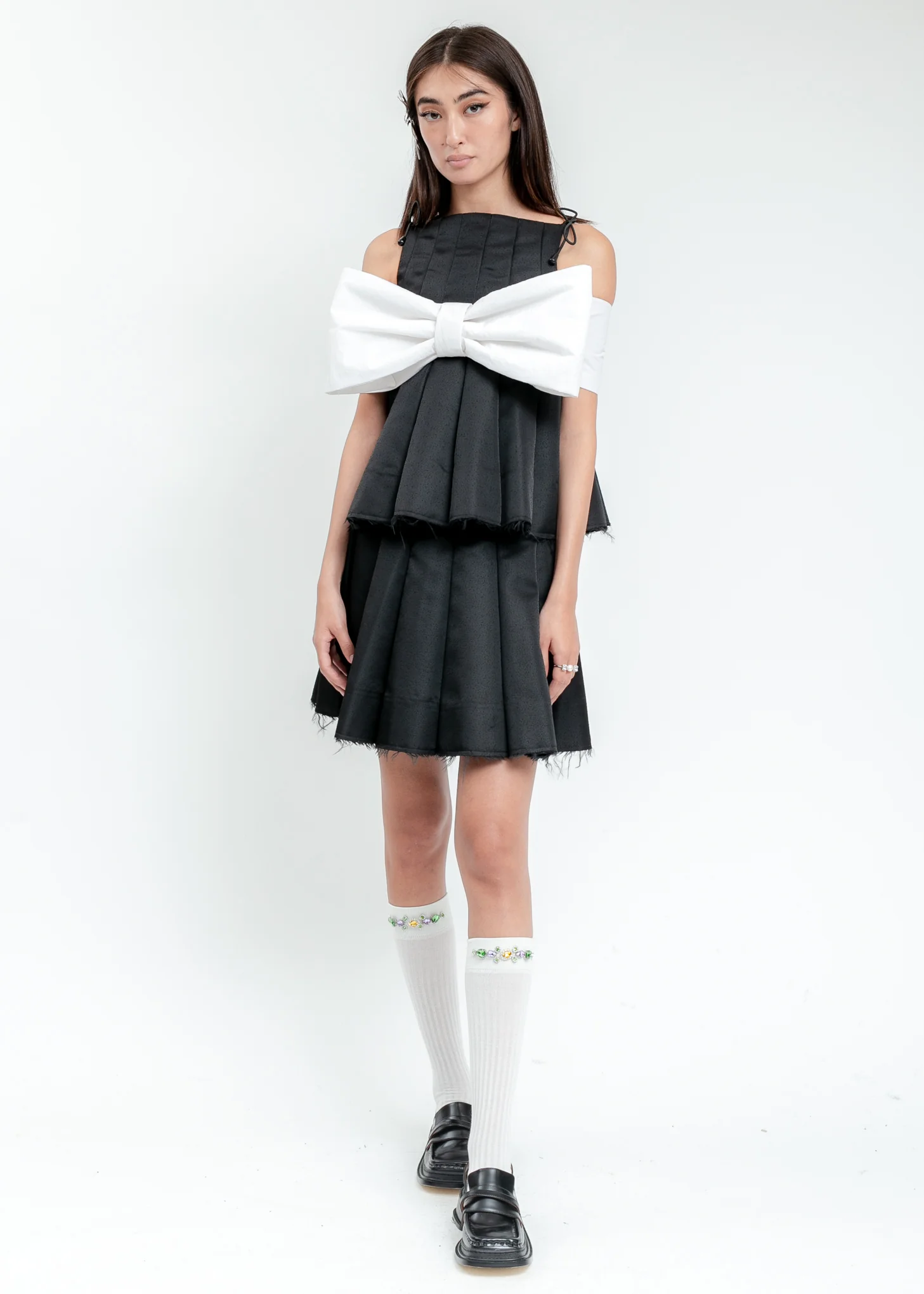 Black Pleated Skirt - Image 6