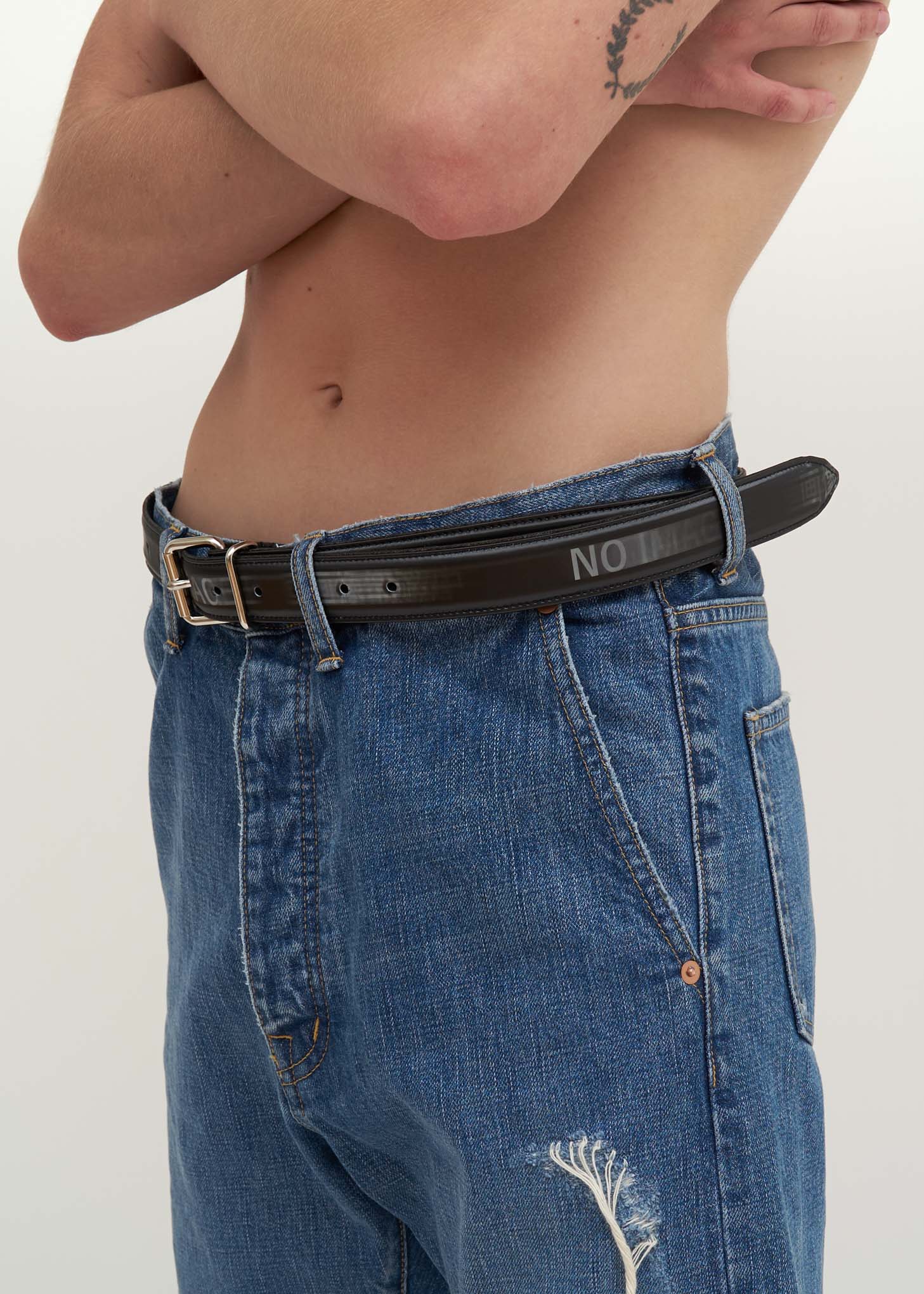 Black Lenticular Belt - Image 2