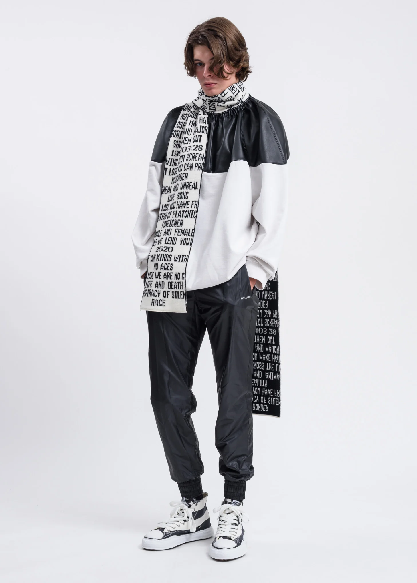 Black Letter Block Sweatshirt - Image 5