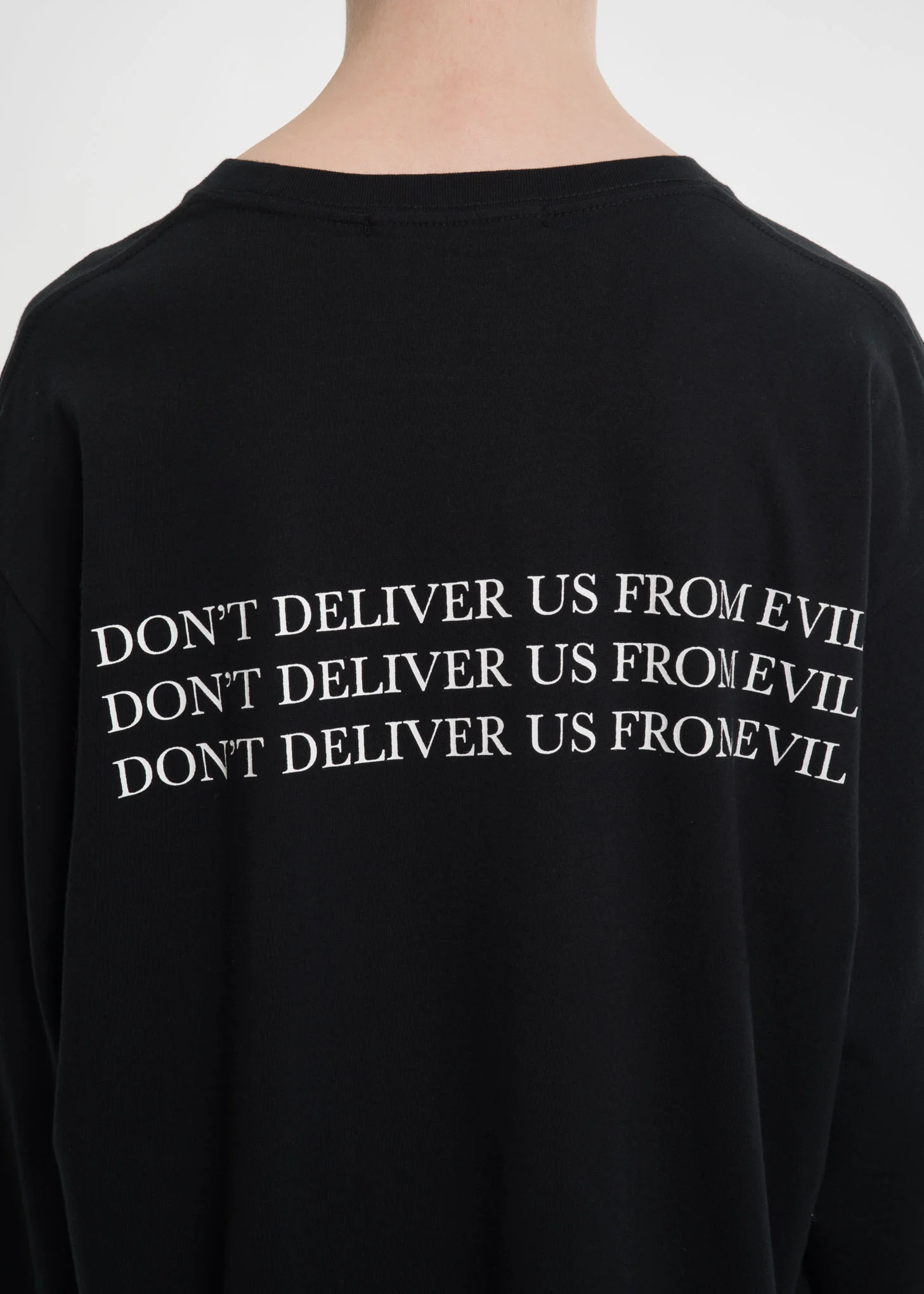 Black "Life is Evil" T-Shirt - Image 3
