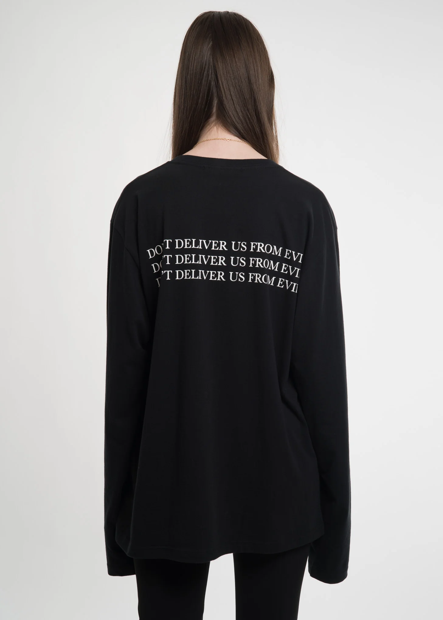 Black "Life is Evil" T-Shirt