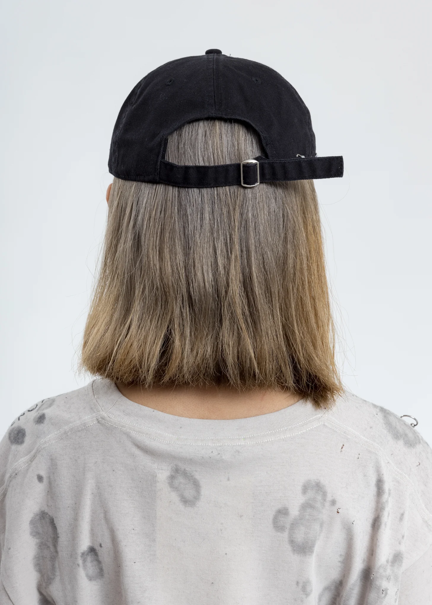 Black  ‘Linellae’  Cap - Image 3