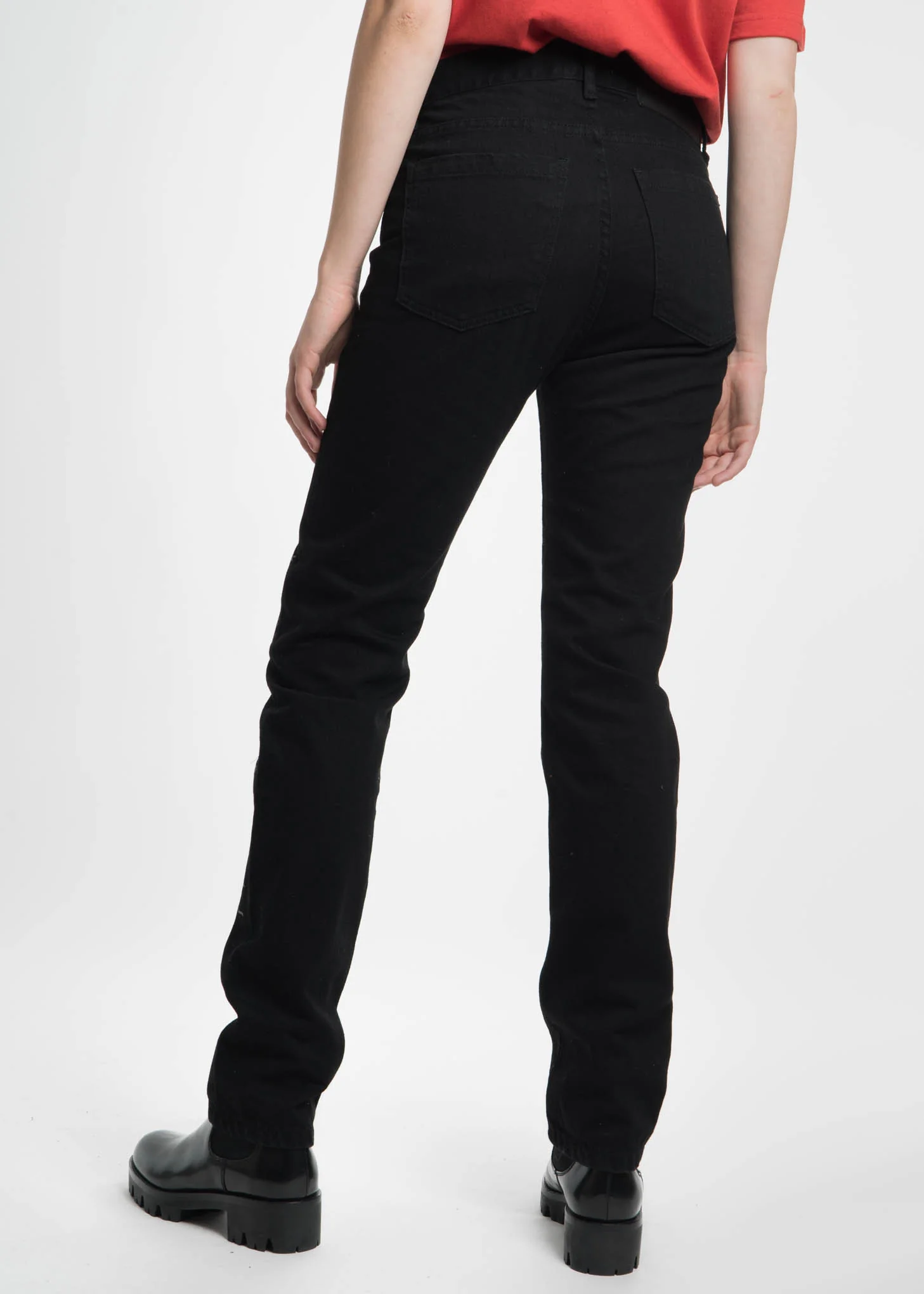 Black Locomotion Blanco Printed Denim - Image 2