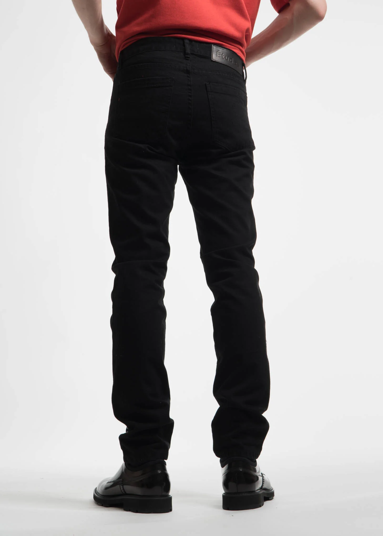 Black Locomotion Blanco Printed Denim - Image 2