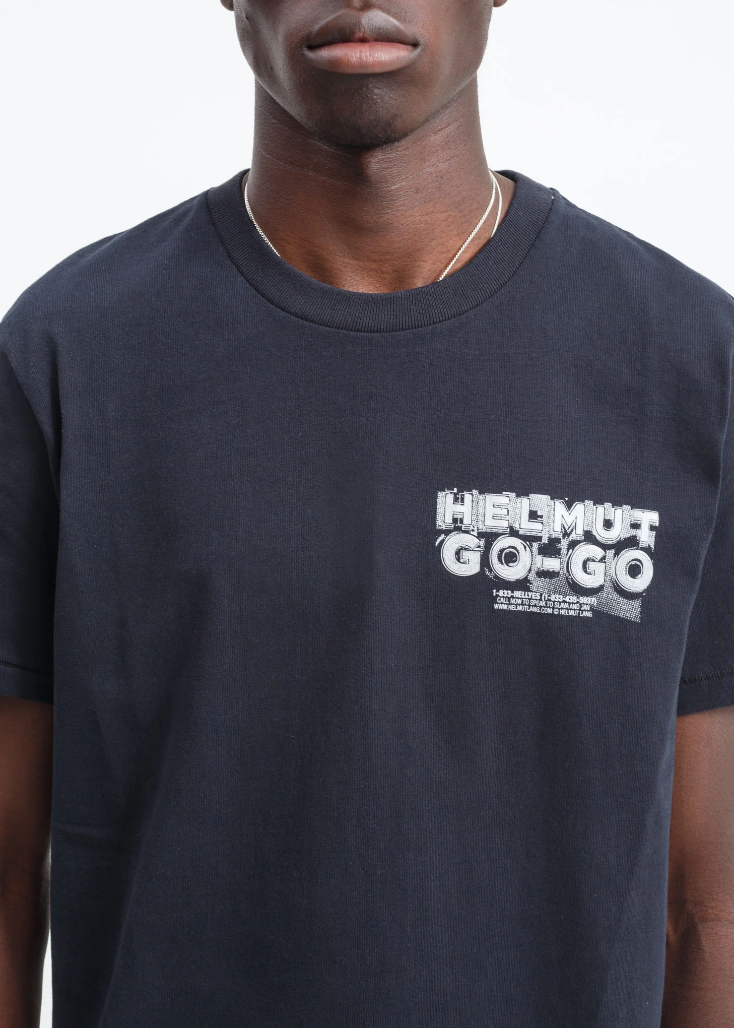 Black Logo Hack T-Shirt - Image 4