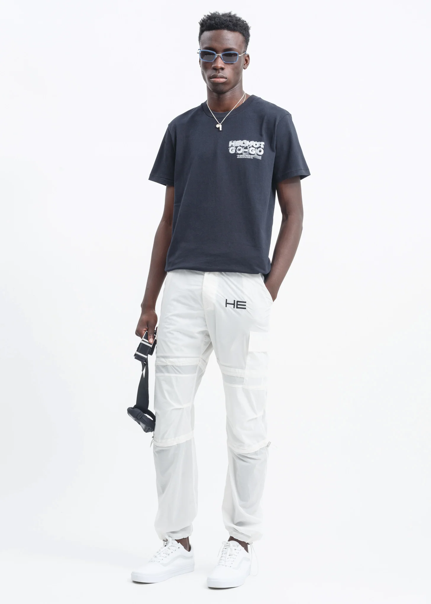 Black Logo Hack T-Shirt - Image 5