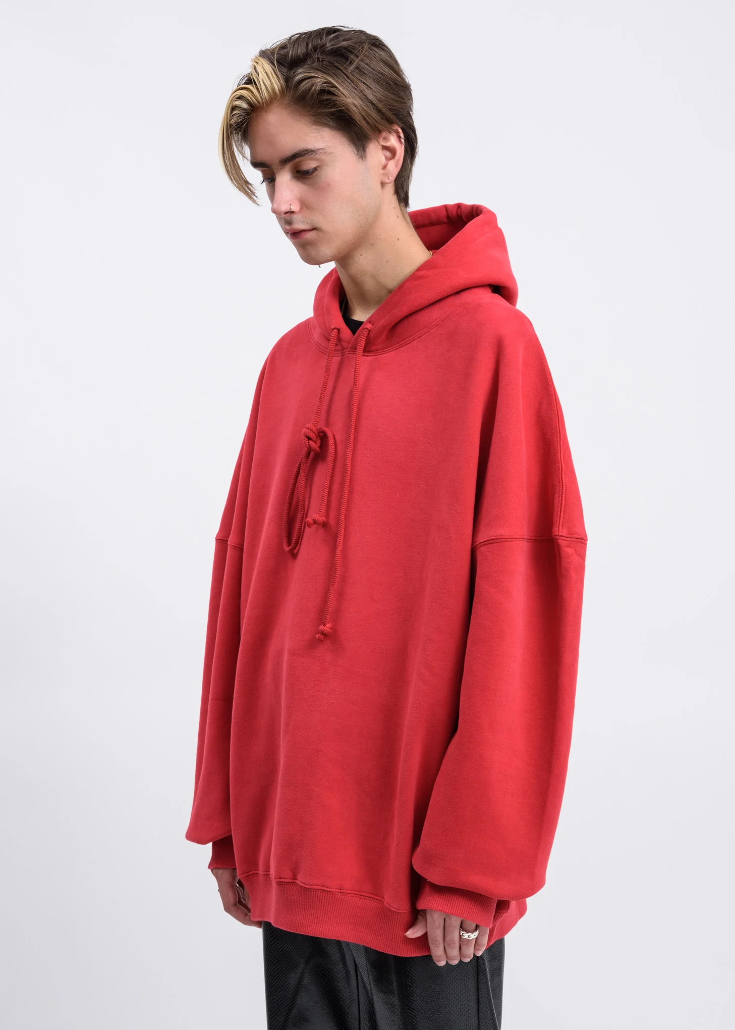 Red Back Logo Hoodie