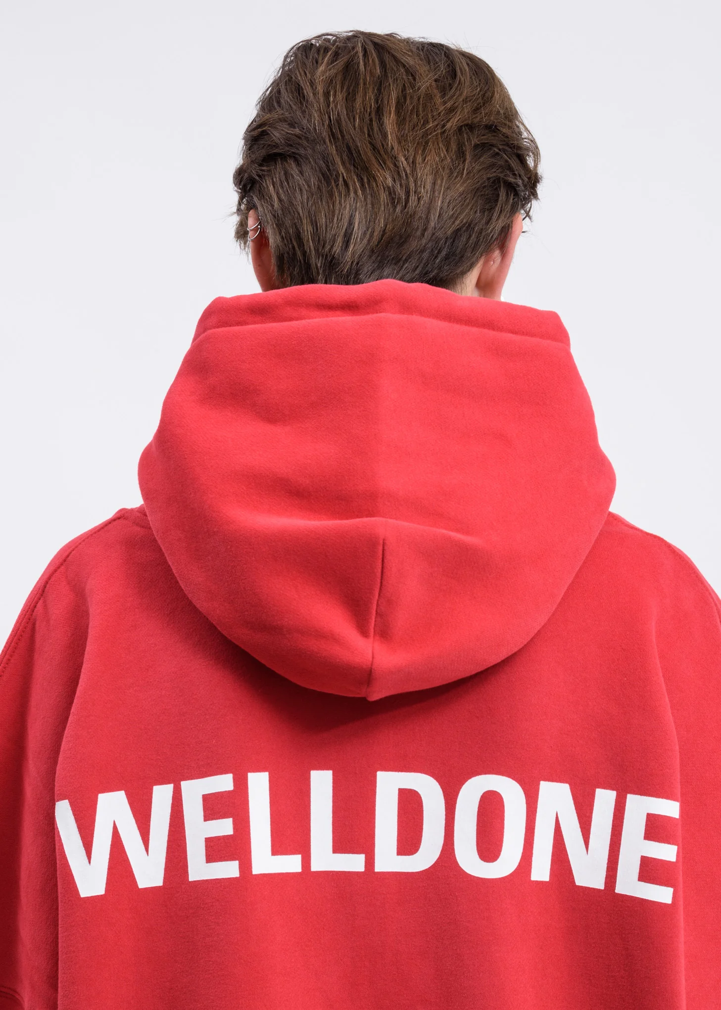 Red Back Logo Hoodie - Image 2