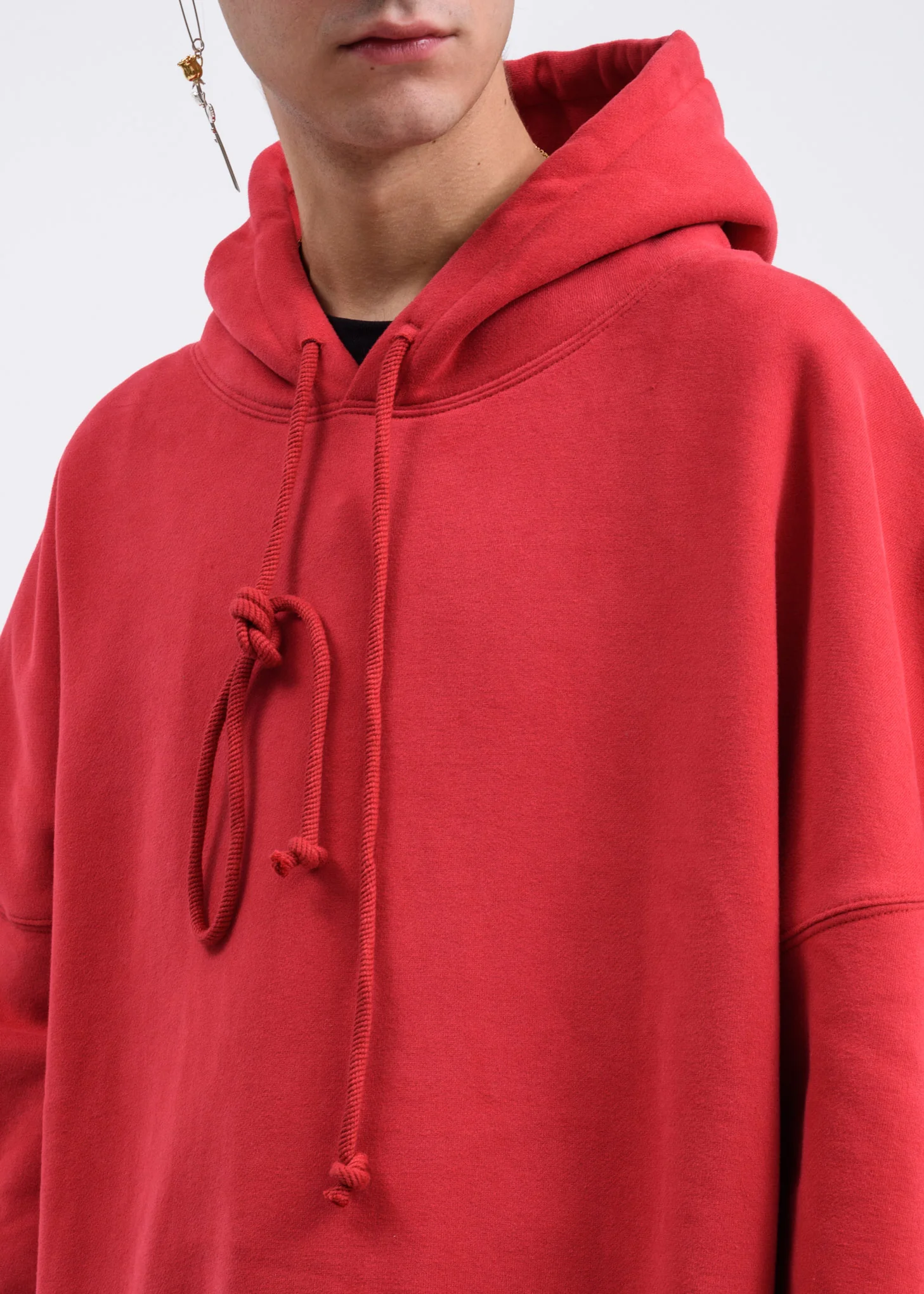 Red Back Logo Hoodie - Image 3
