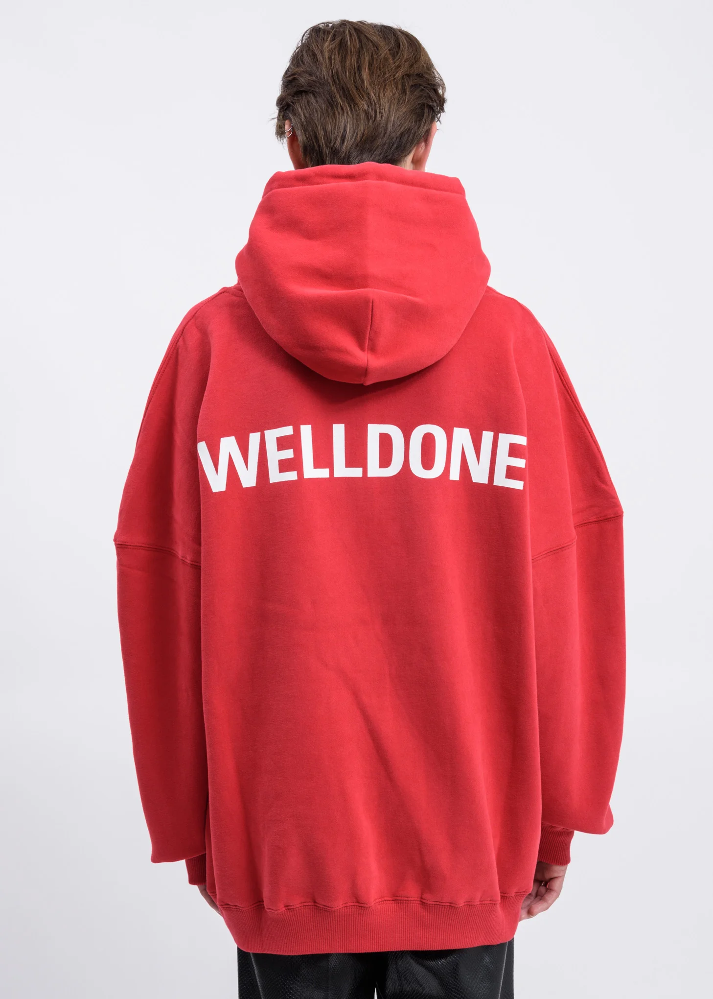Red Back Logo Hoodie - Image 4
