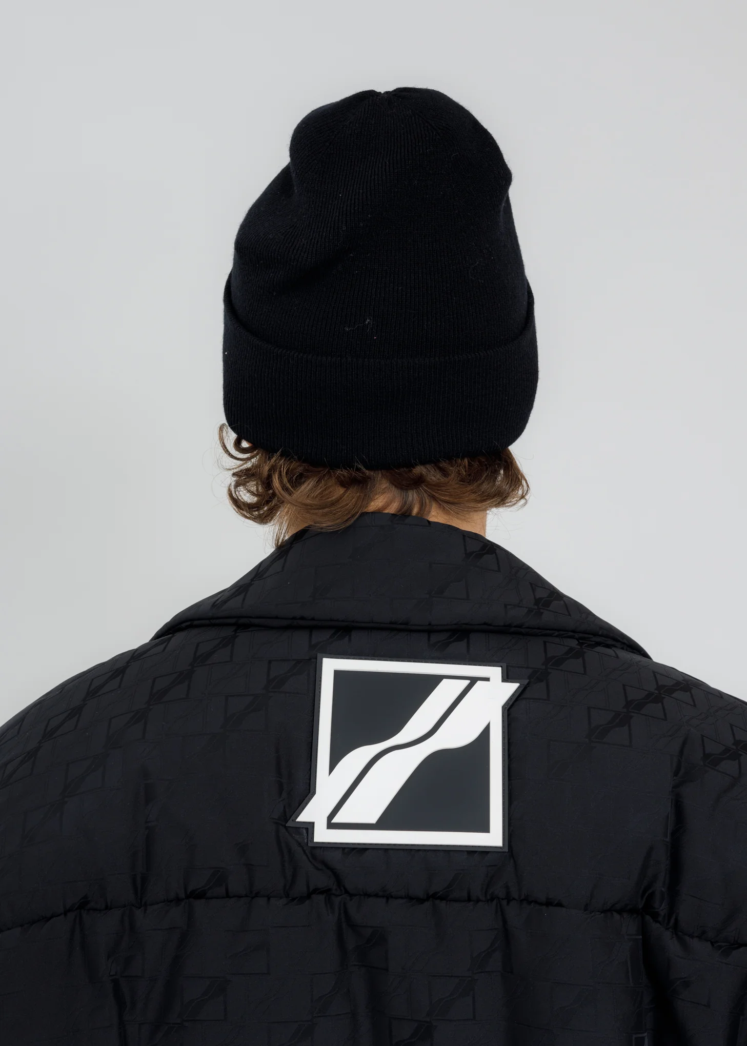 Black Crystal Logo Hotfix Iron On Beanie - Image 3