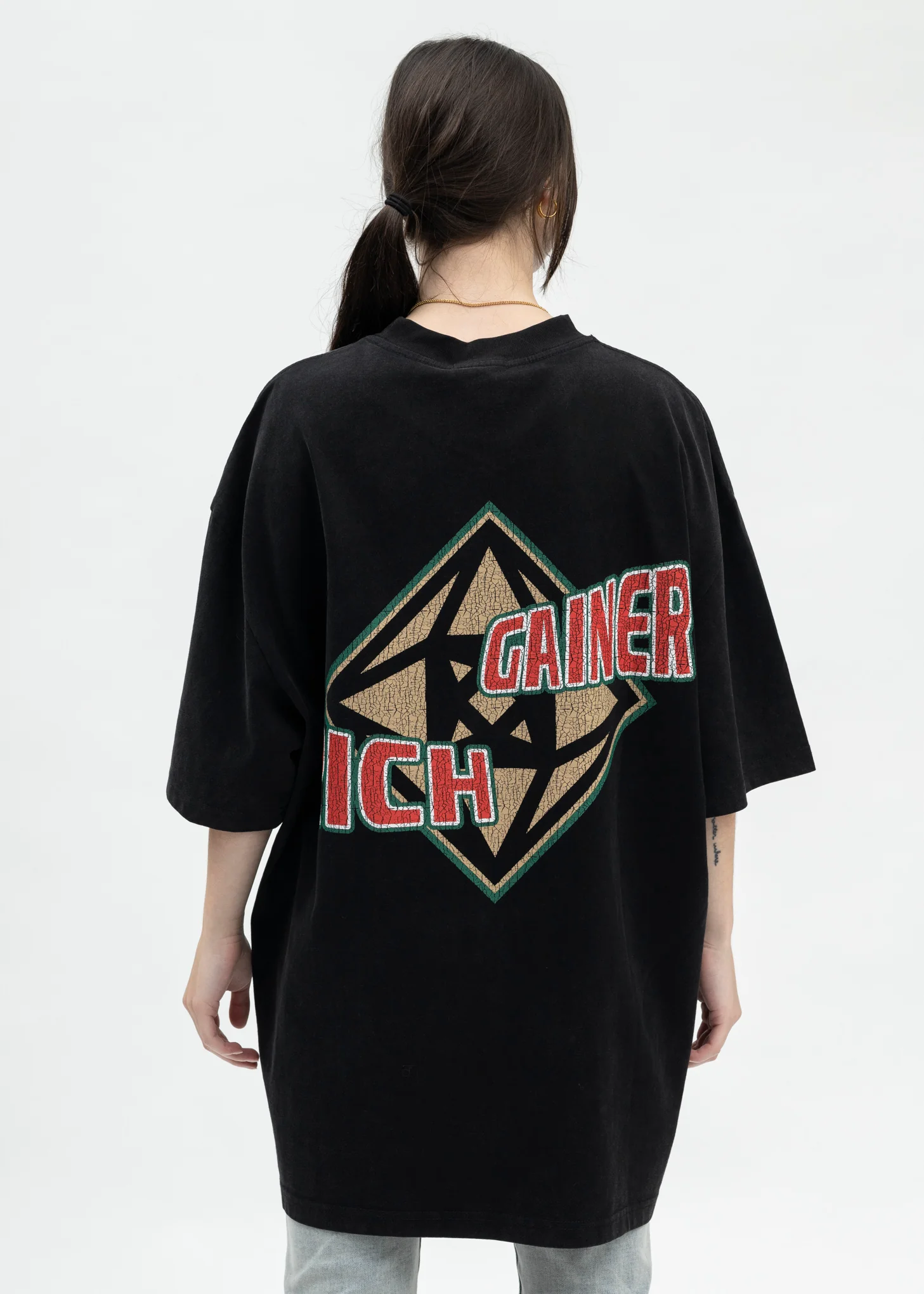BLACK LOGO T-SHIRT - Image 2