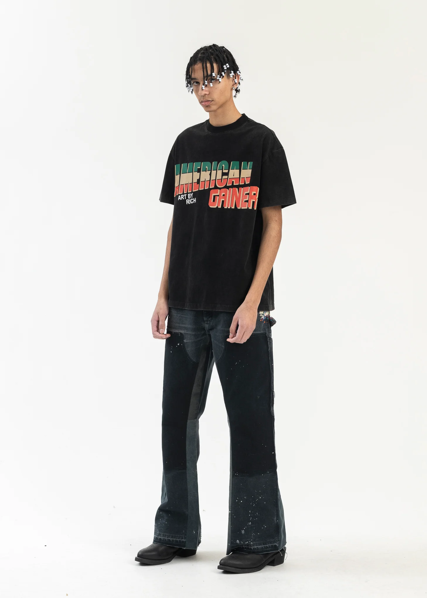 BLACK LOGO T-SHIRT - Image 5